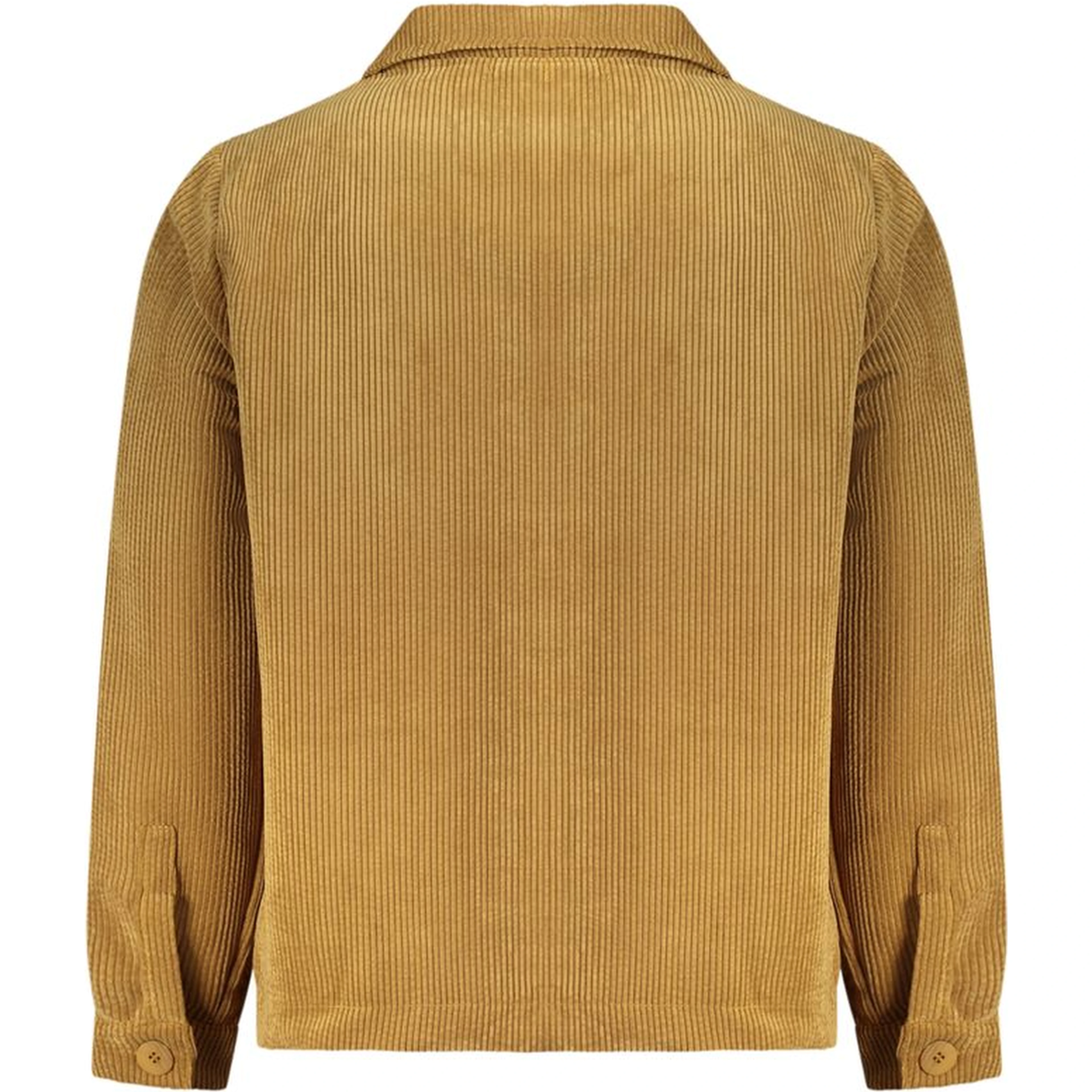 Marrone Polyester Men's Shirt
