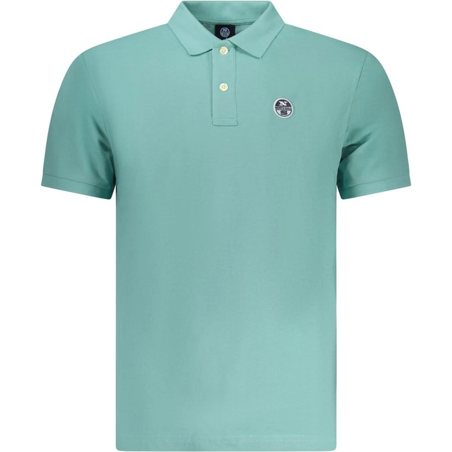 Azzurro Cotton Men Polo