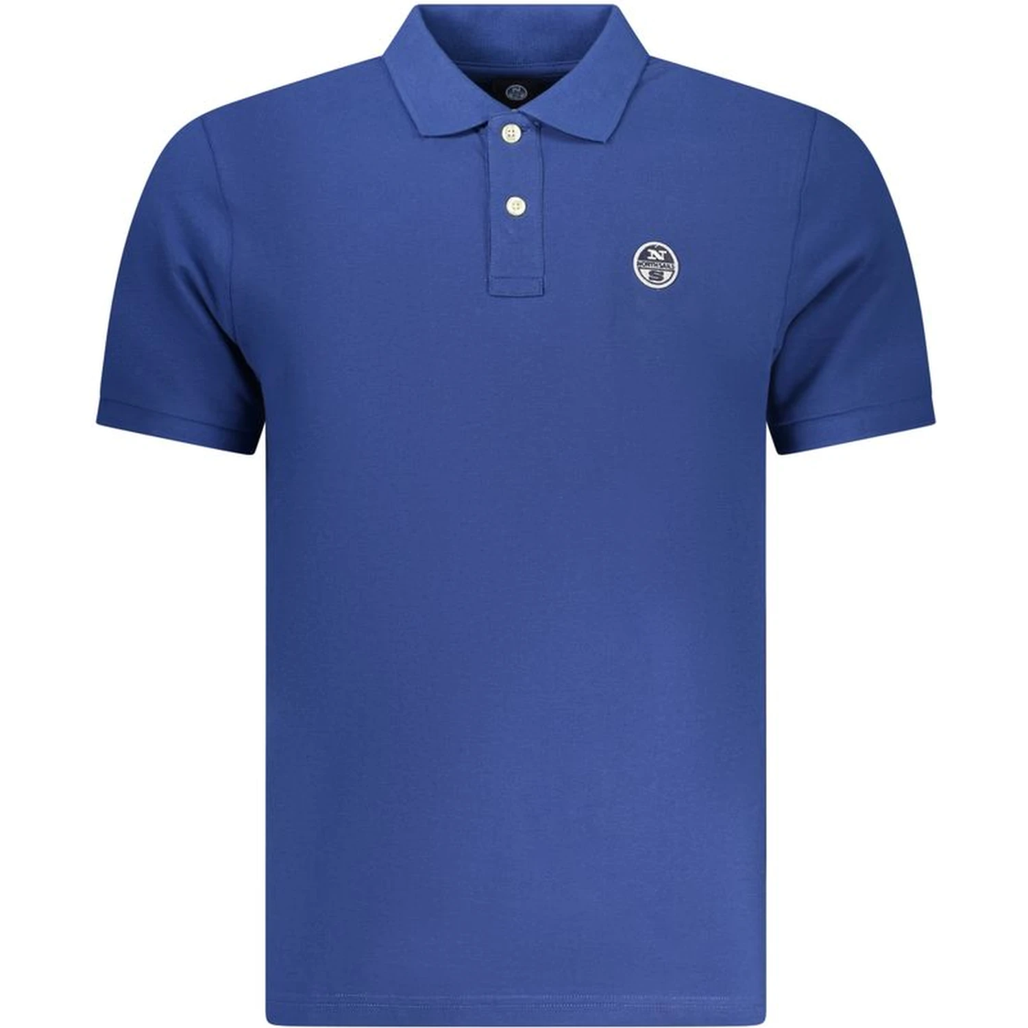 "Blu Cotton Men Polo"