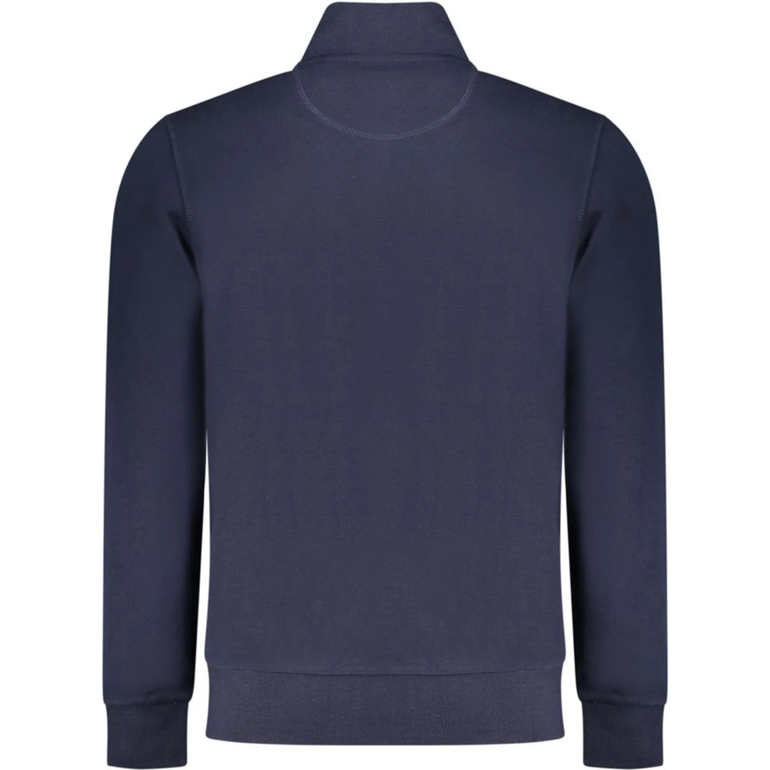Blue Cotton Men Sweatshirt