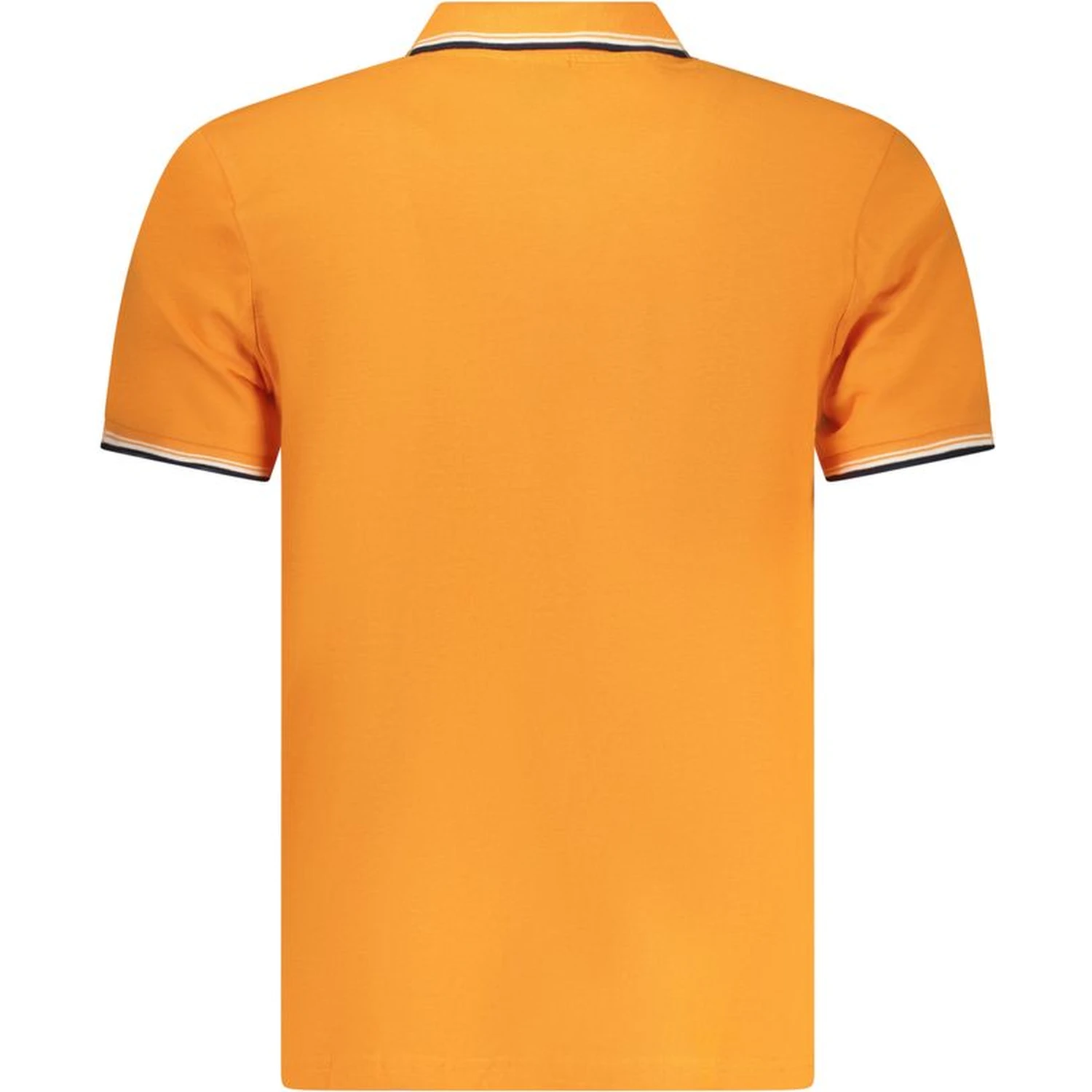 Orange Cotton Polo Shirt