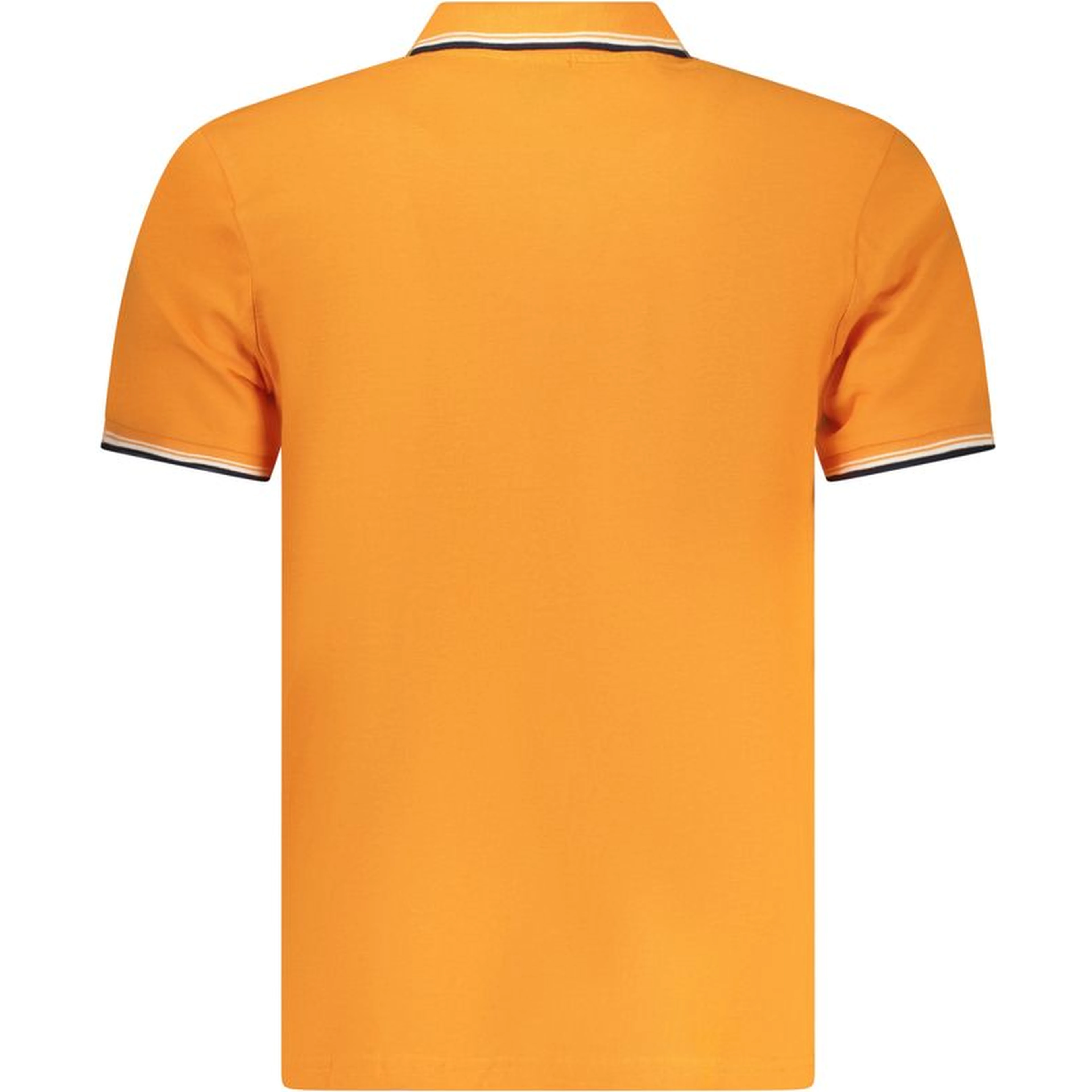 Orange Cotton Polo Shirt