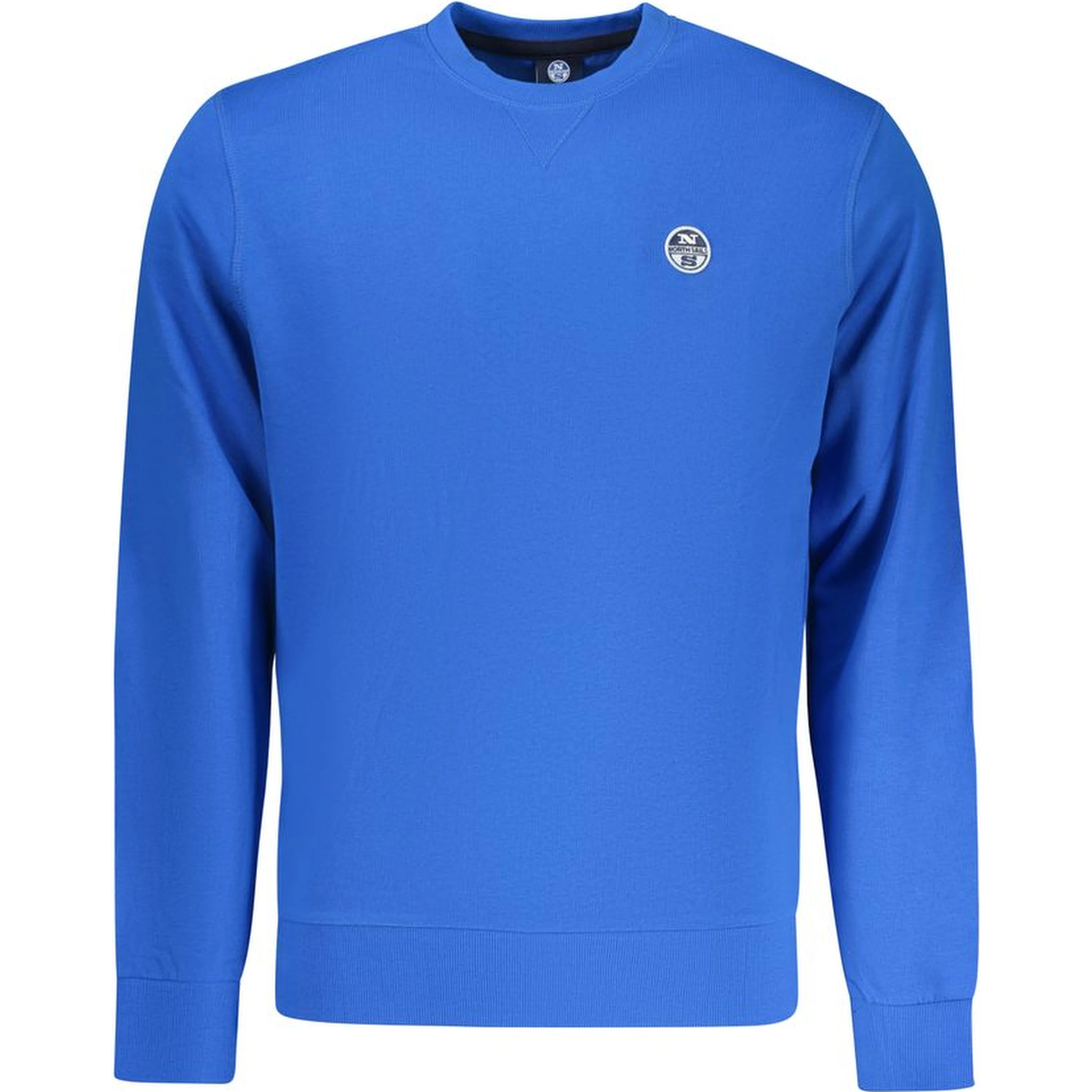 Blue Cotton Mens Sweatshirt