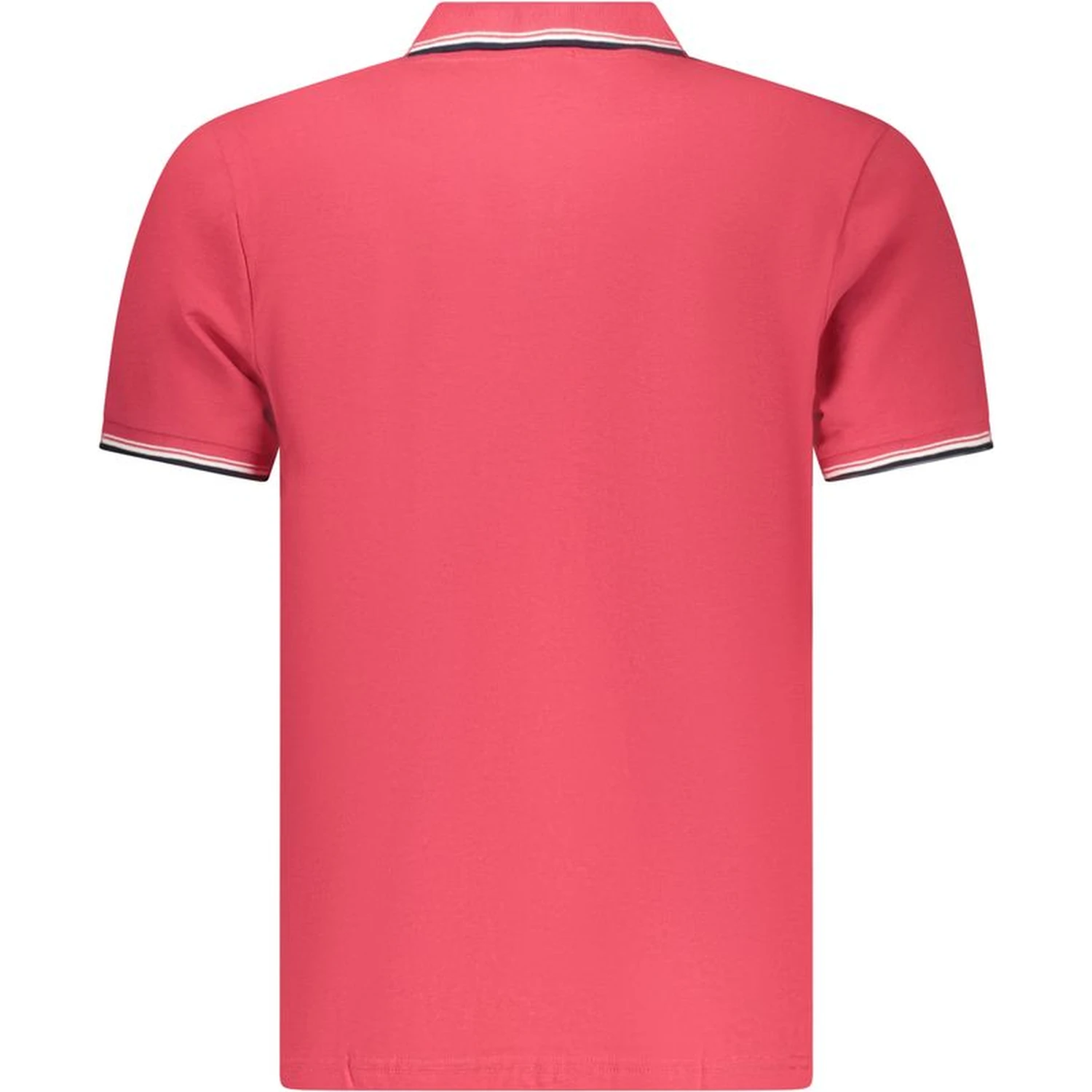 Red Cotton Men Polo