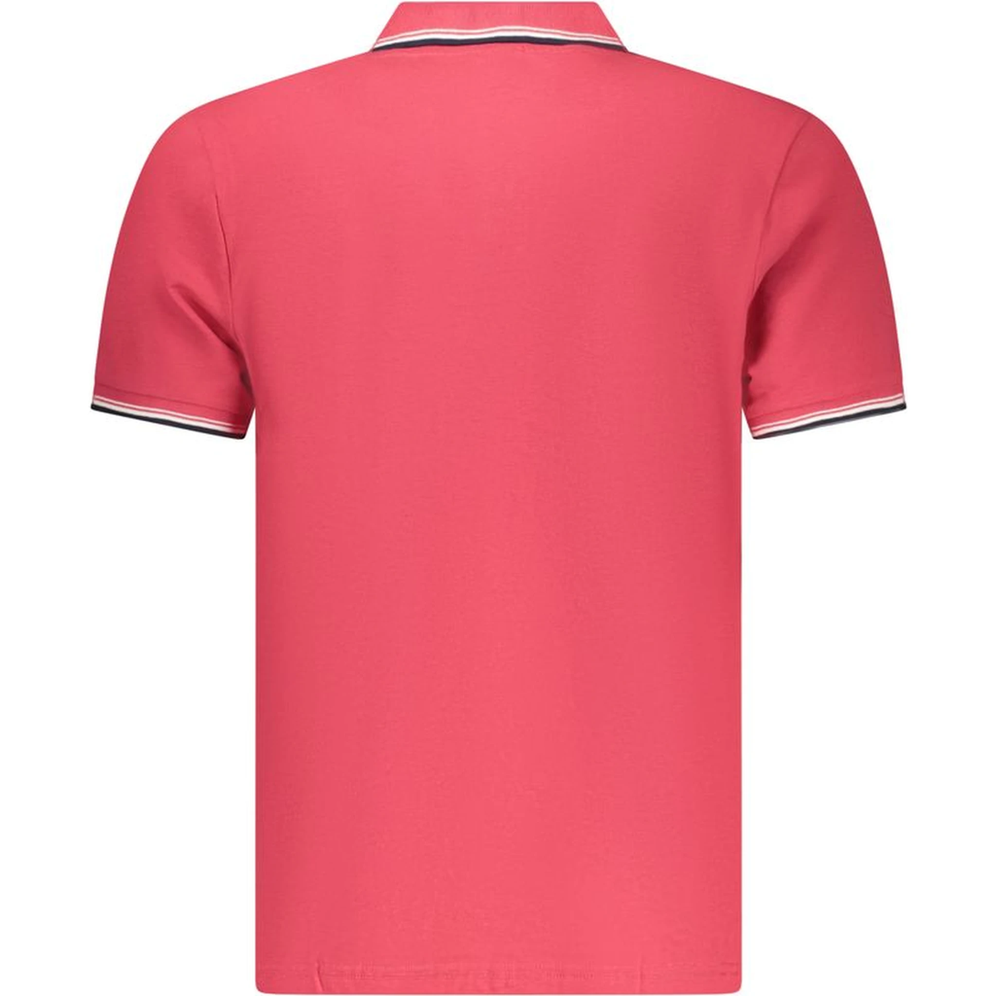 Red Cotton Men Polo