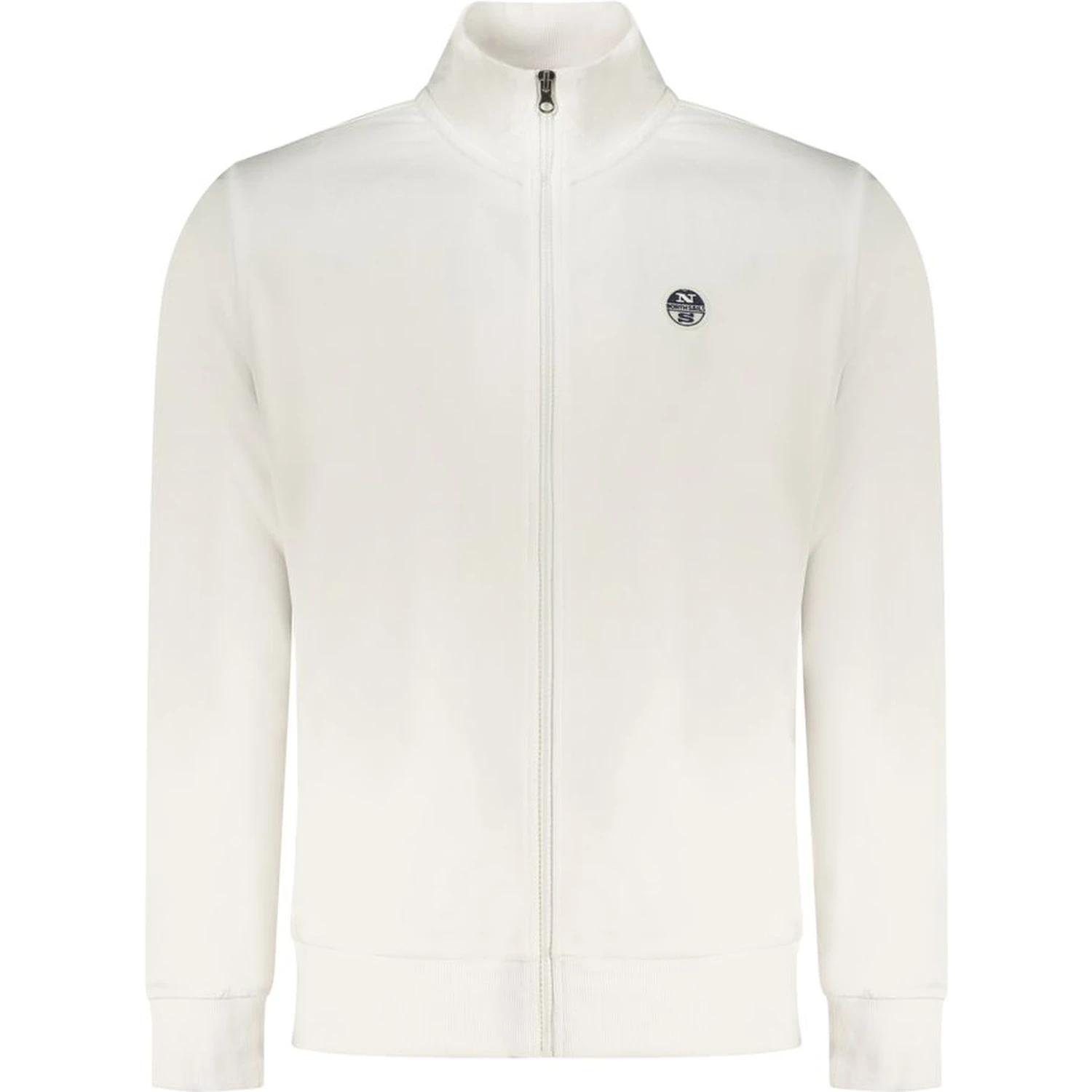 White Cotton Men's Sweatshirt