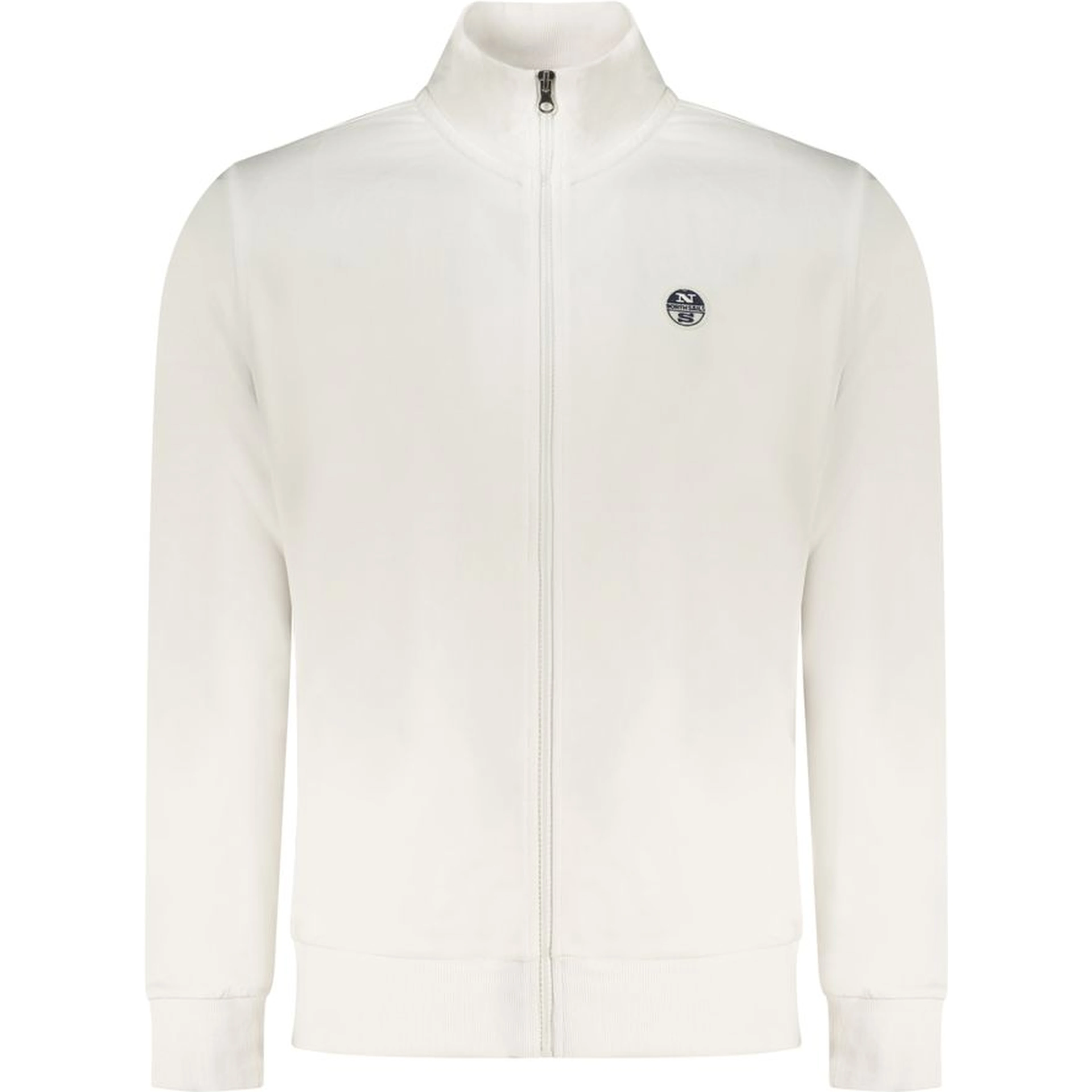 White Cotton Men's Sweatshirt