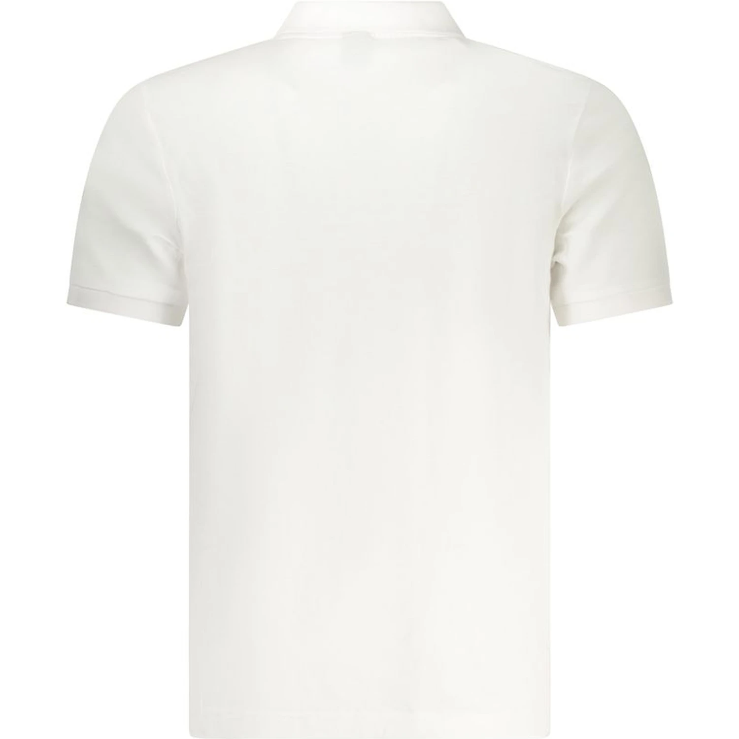 White Cotton Men's Polo Shirt