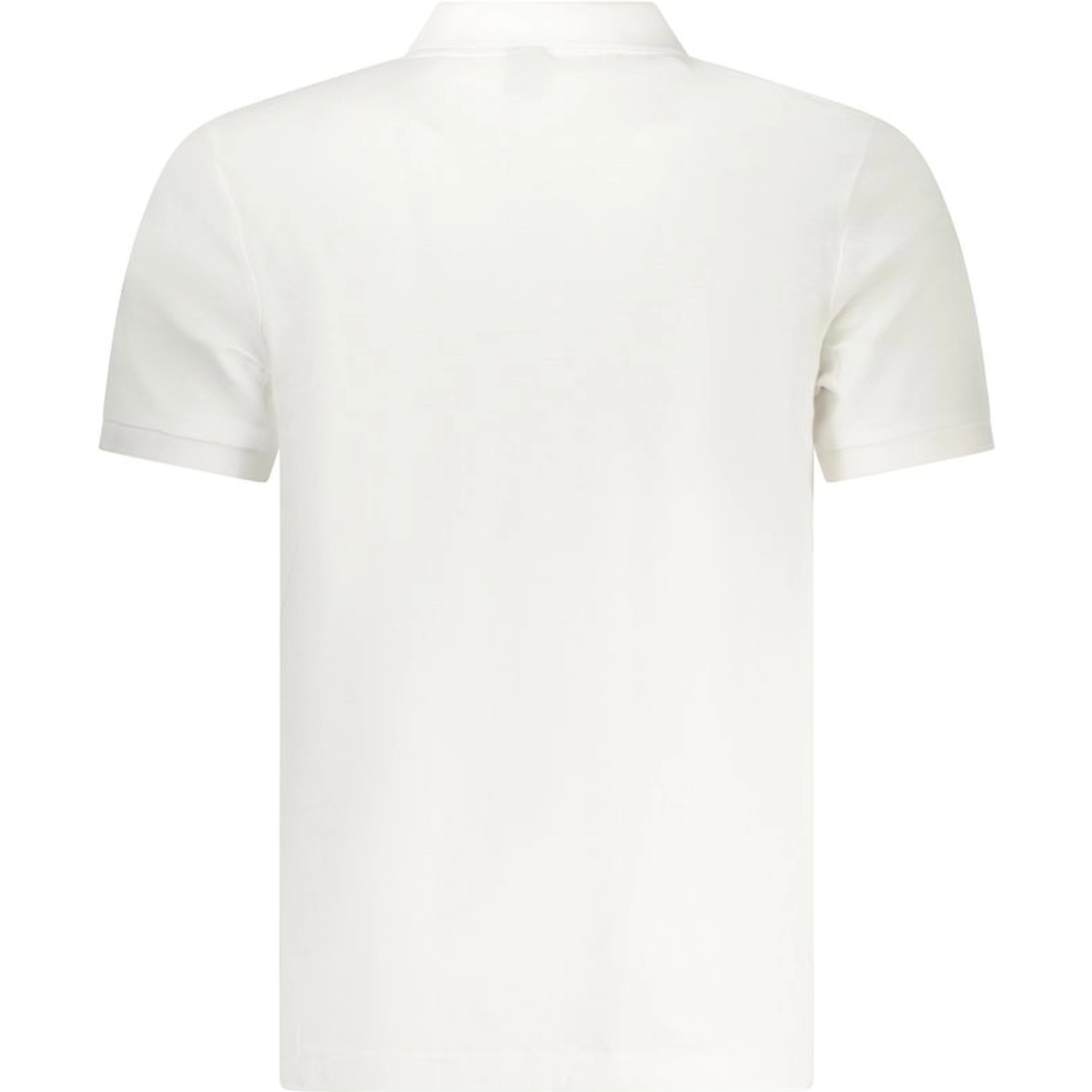 White Cotton Men's Polo Shirt