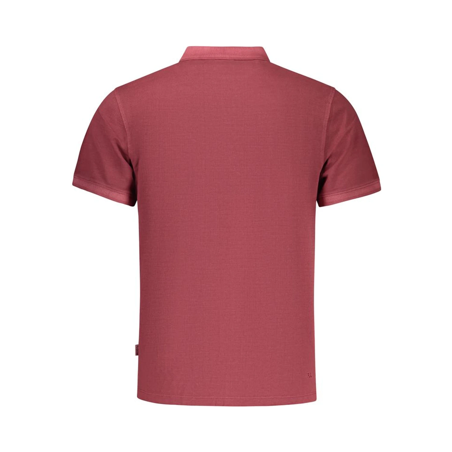 Red Cotton Polo Shirt