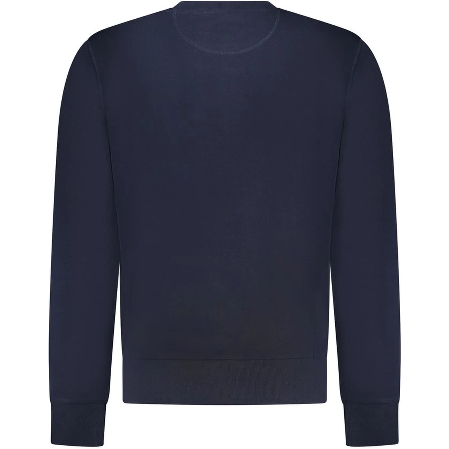 Blue Cotton Men Sweatshirt