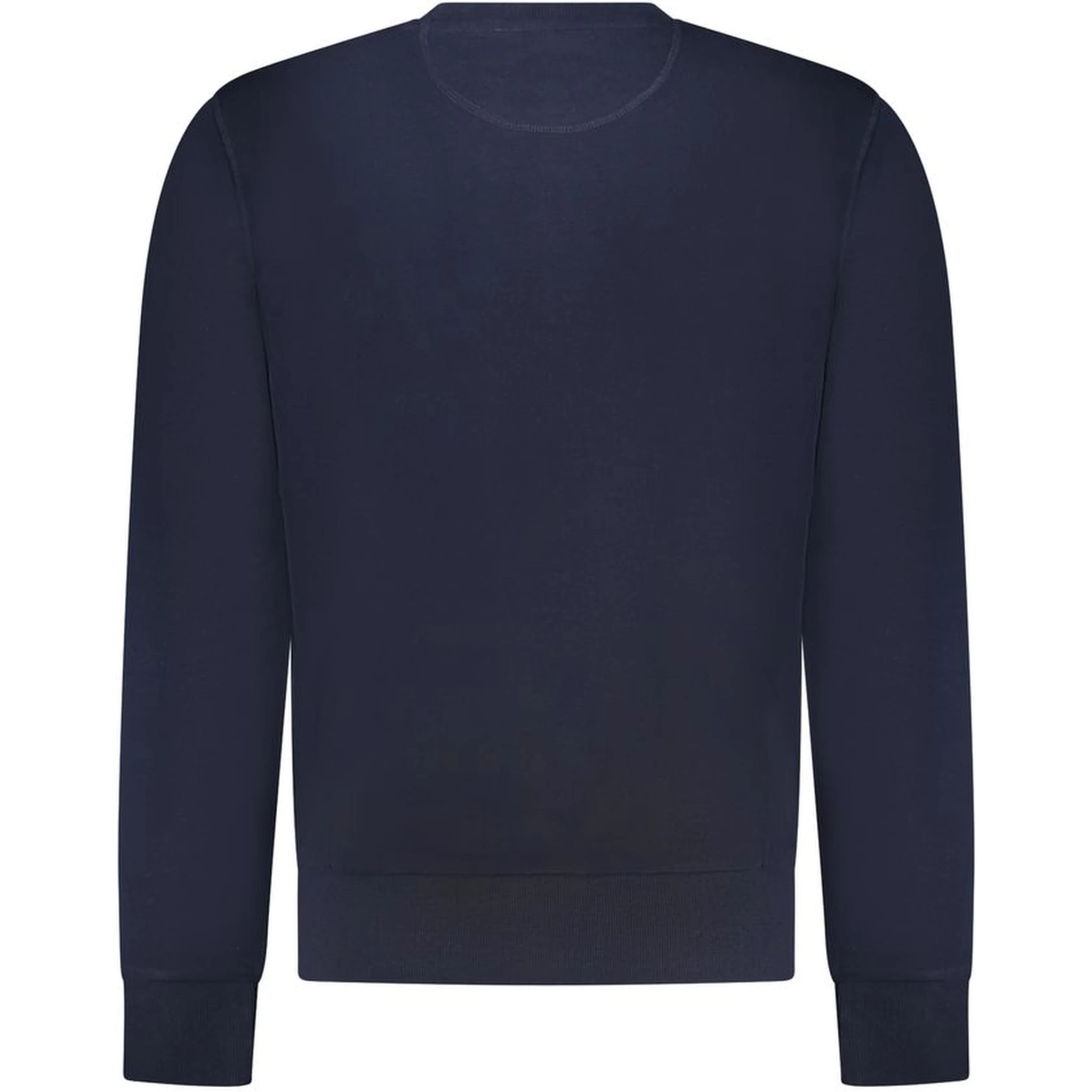 Blue Cotton Men Sweatshirt