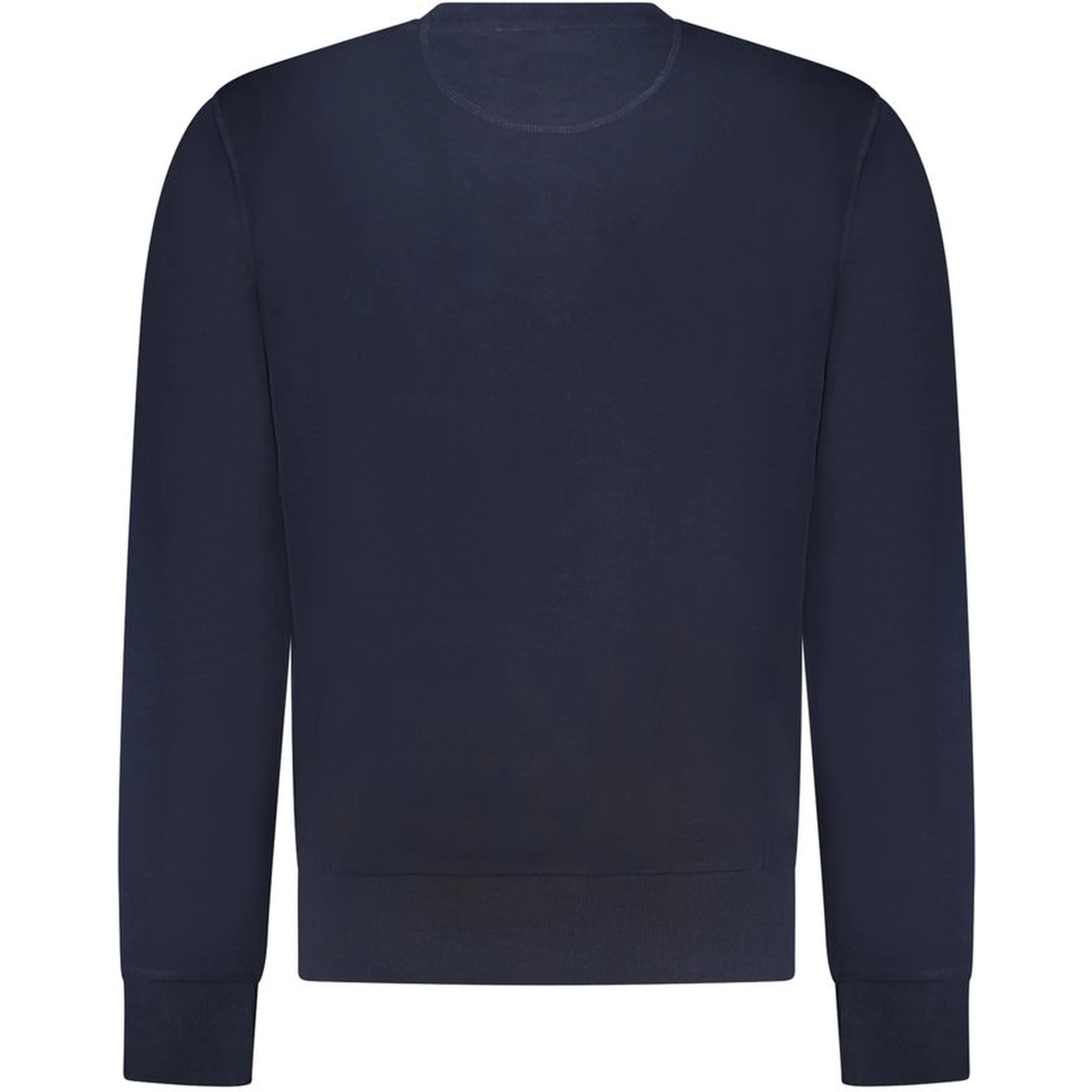 Blue Cotton Men Sweatshirt
