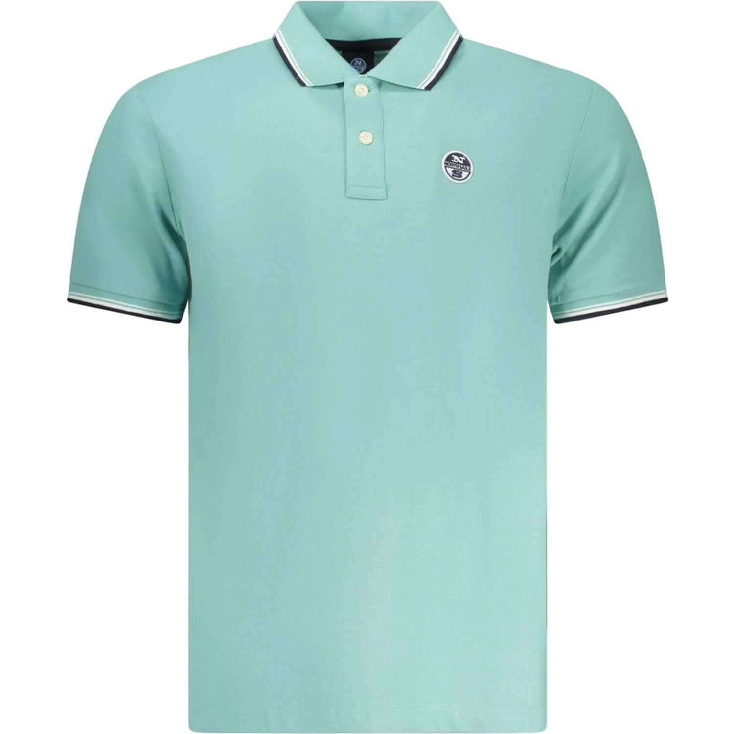 Azzurro Cotton Men Polo