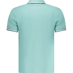 Azzurro Cotton Men Polo