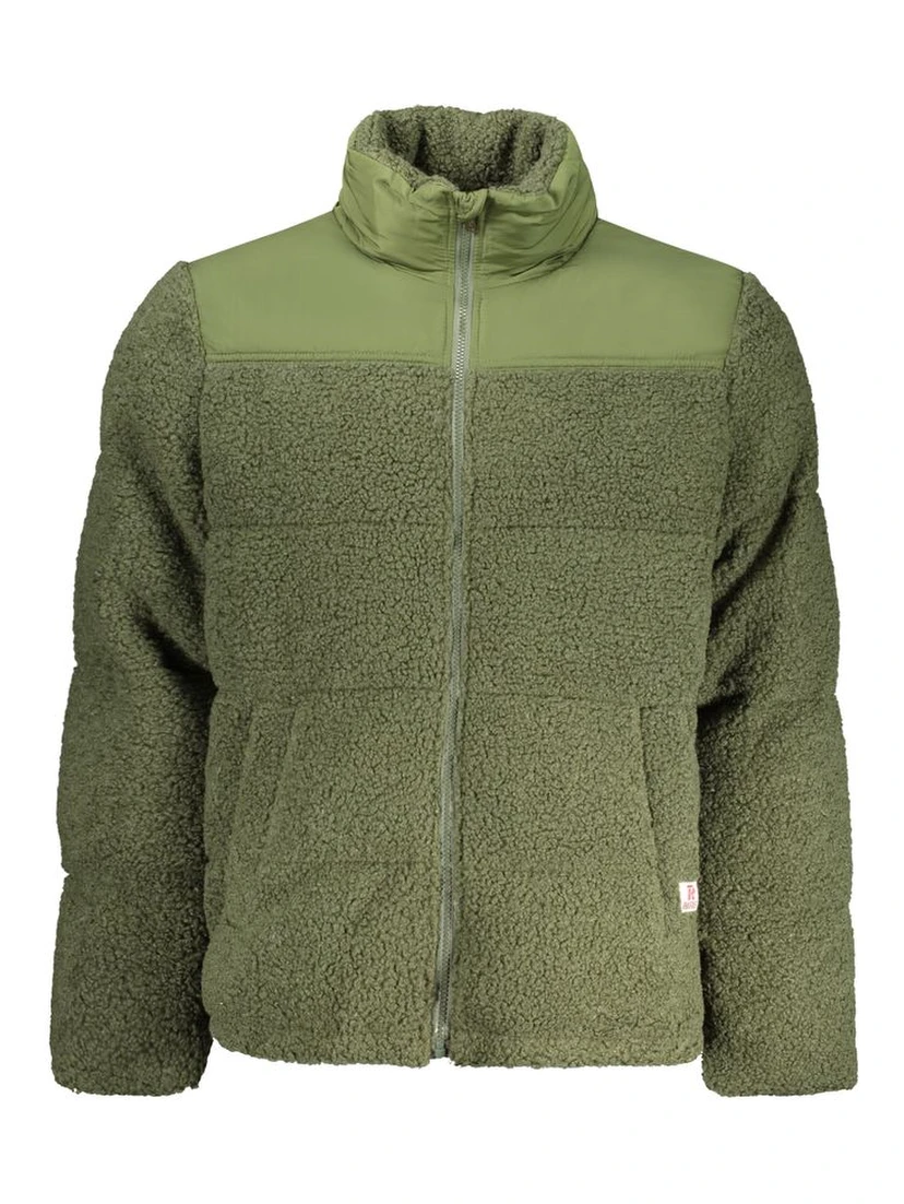 Verde Polyester Men's Jacket