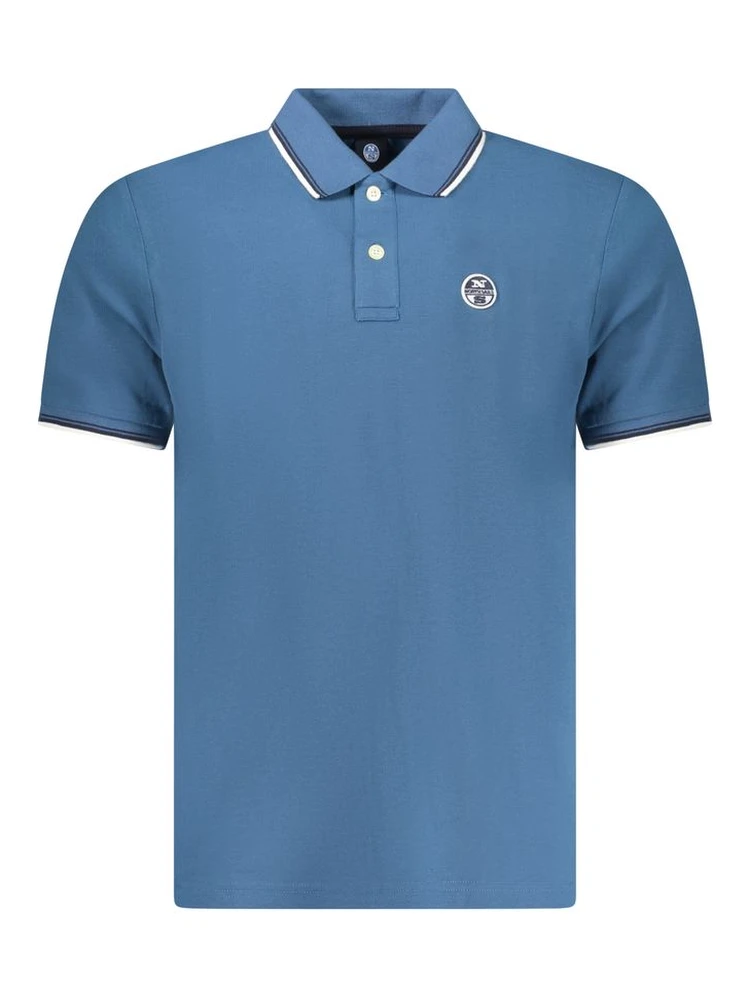 Blu Cotton Men Polo