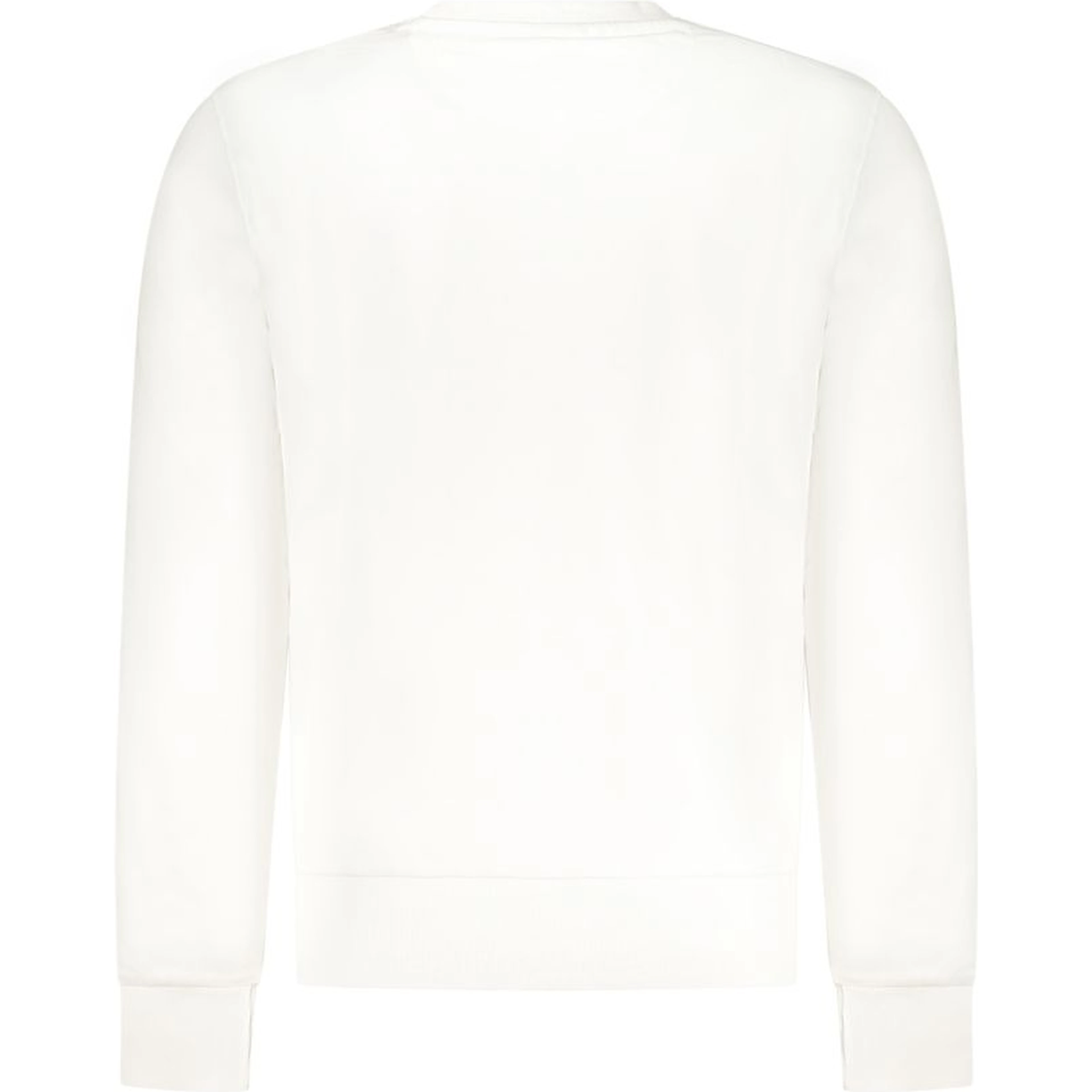 White Cotton Men's Sweatshirt