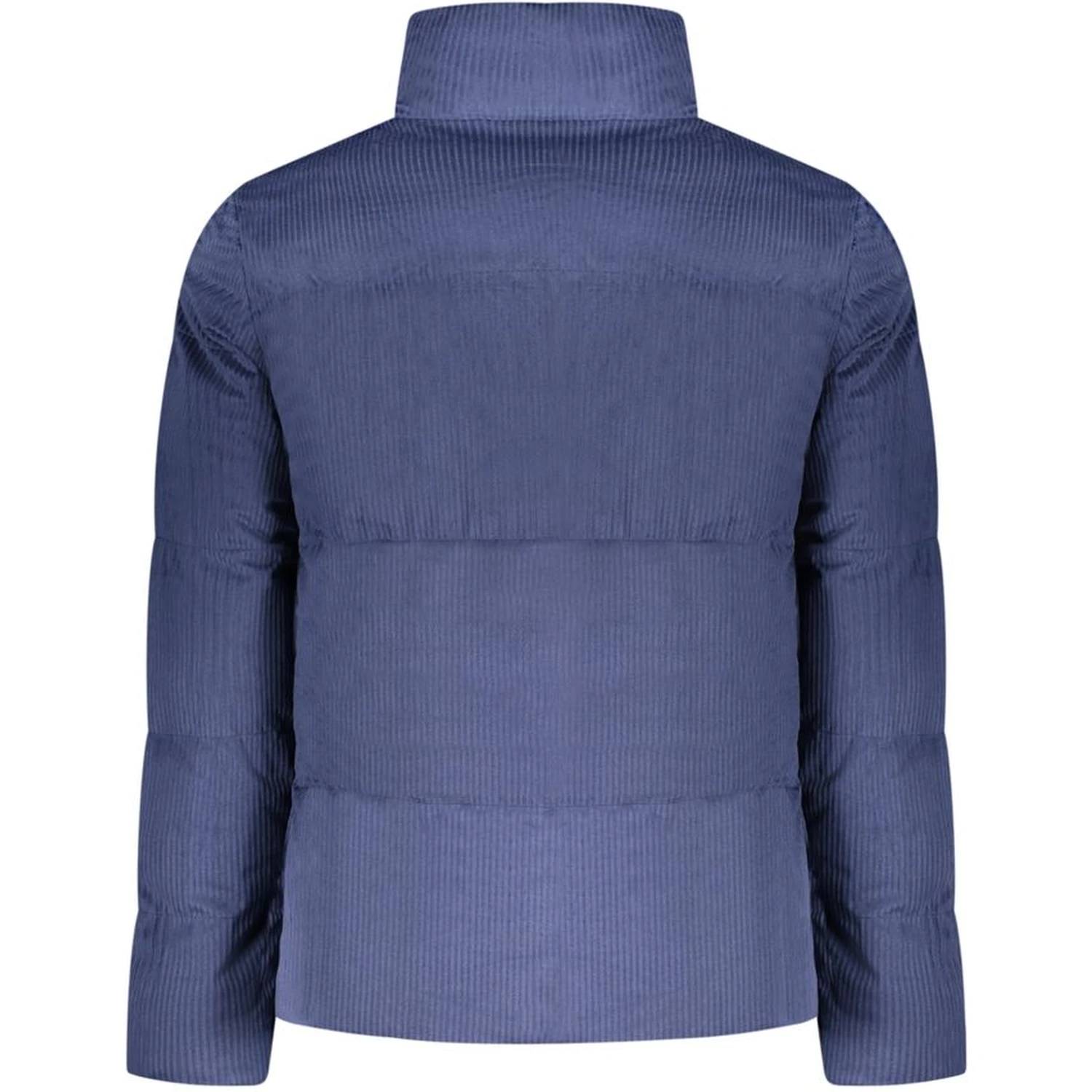 Blue Polyester Coat