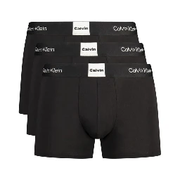 Black Cotton Men's Boxer Shorts