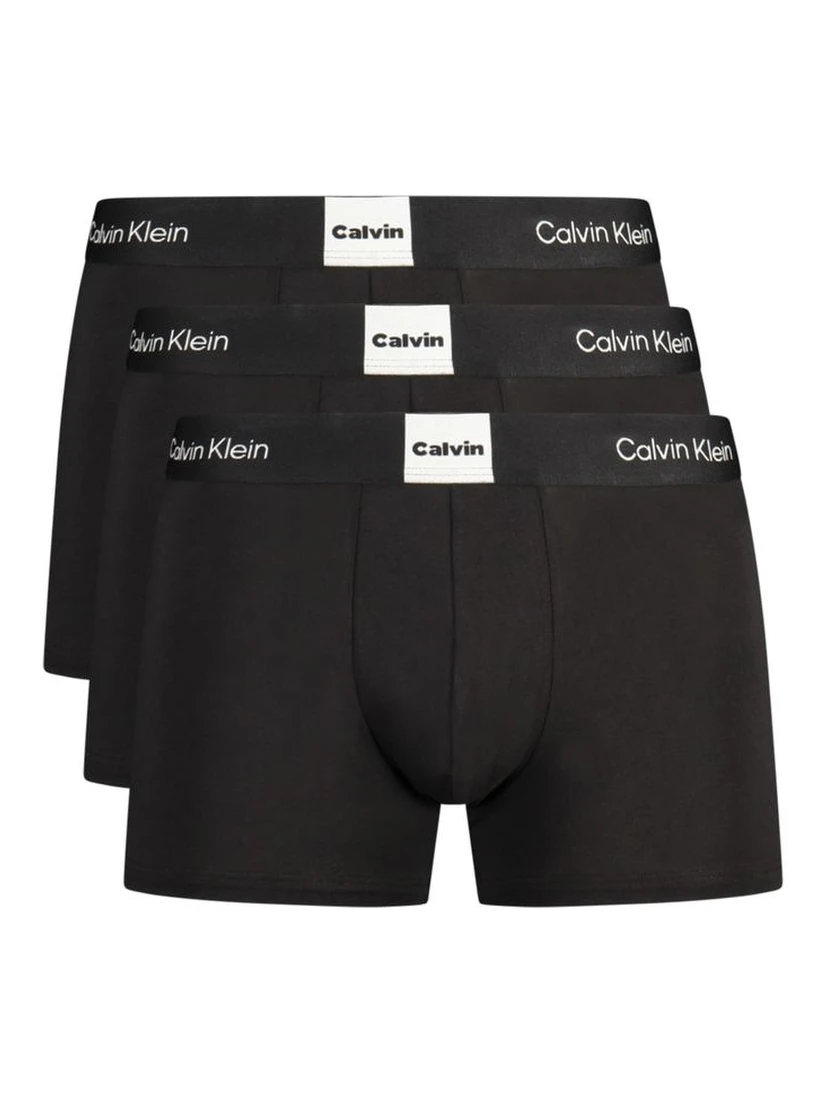 Black Cotton Men's Boxer Shorts