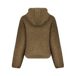 Marrone Polyester Women Sweatshirt