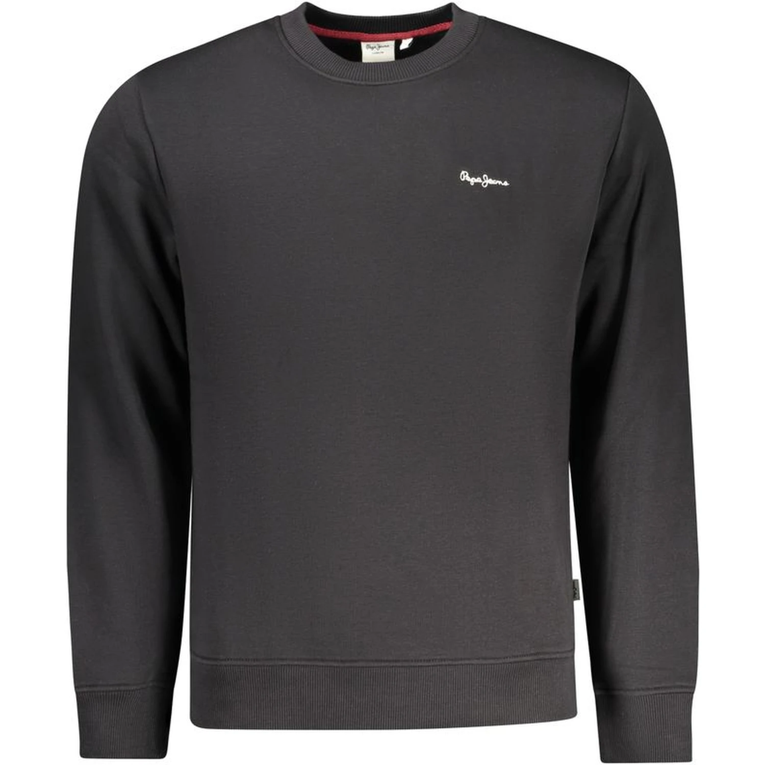 Black Polyester Men's Sweatshirt