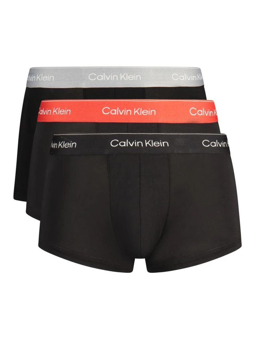 Black Cotton Men's Boxer Short