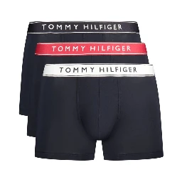 Blue Cotton Men's Boxer Short