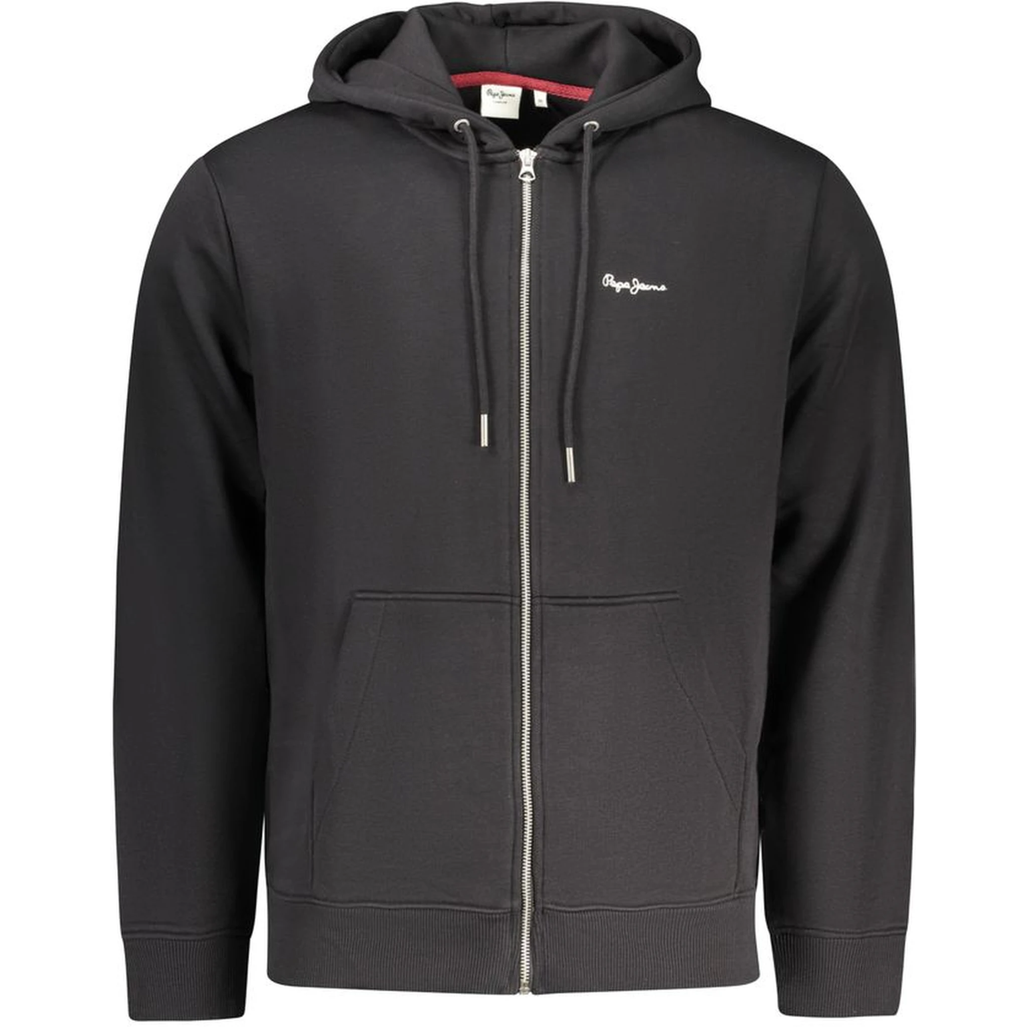 Black Cotton Men's Sweatshirt