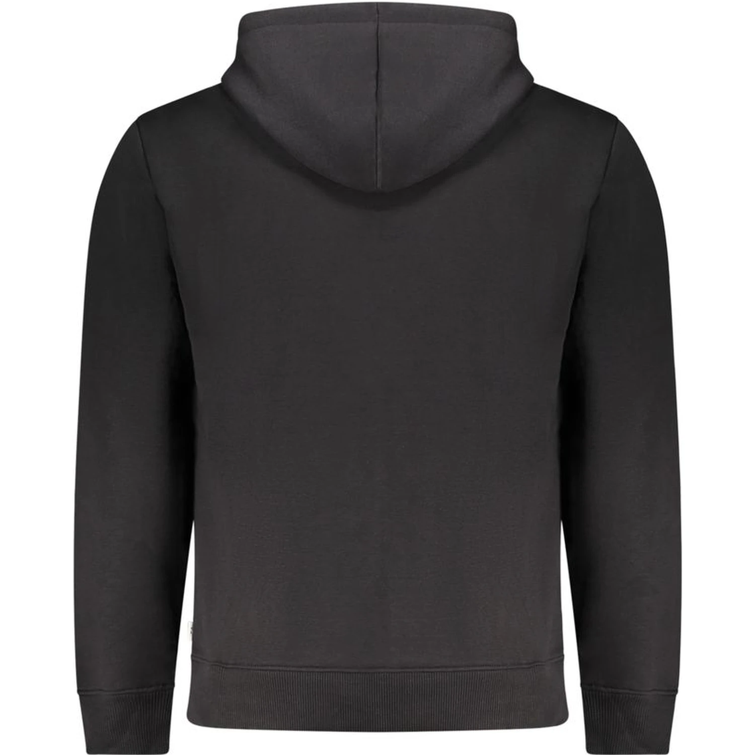Black Polyester Men's Sweatshirt