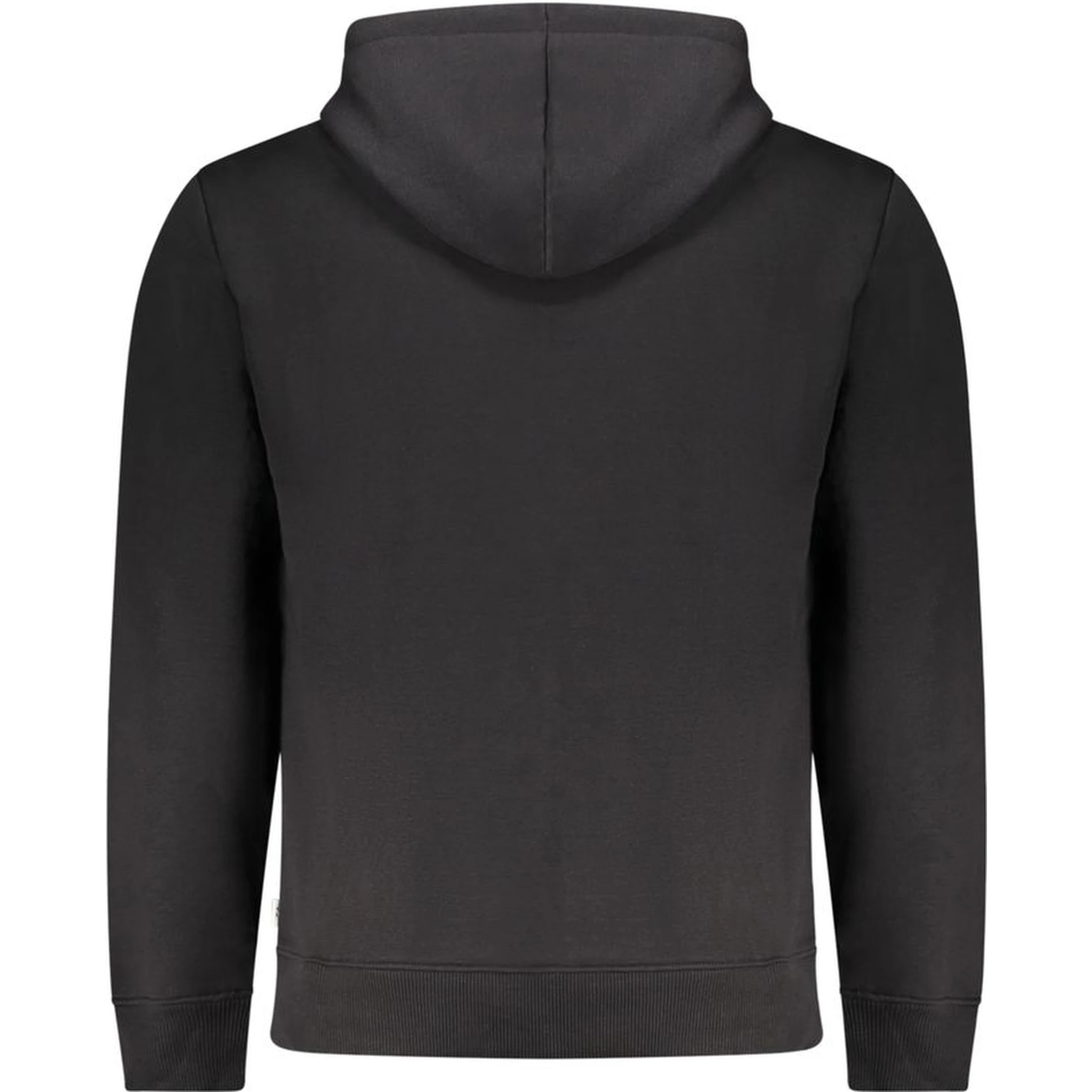 Black Polyester Men's Sweatshirt