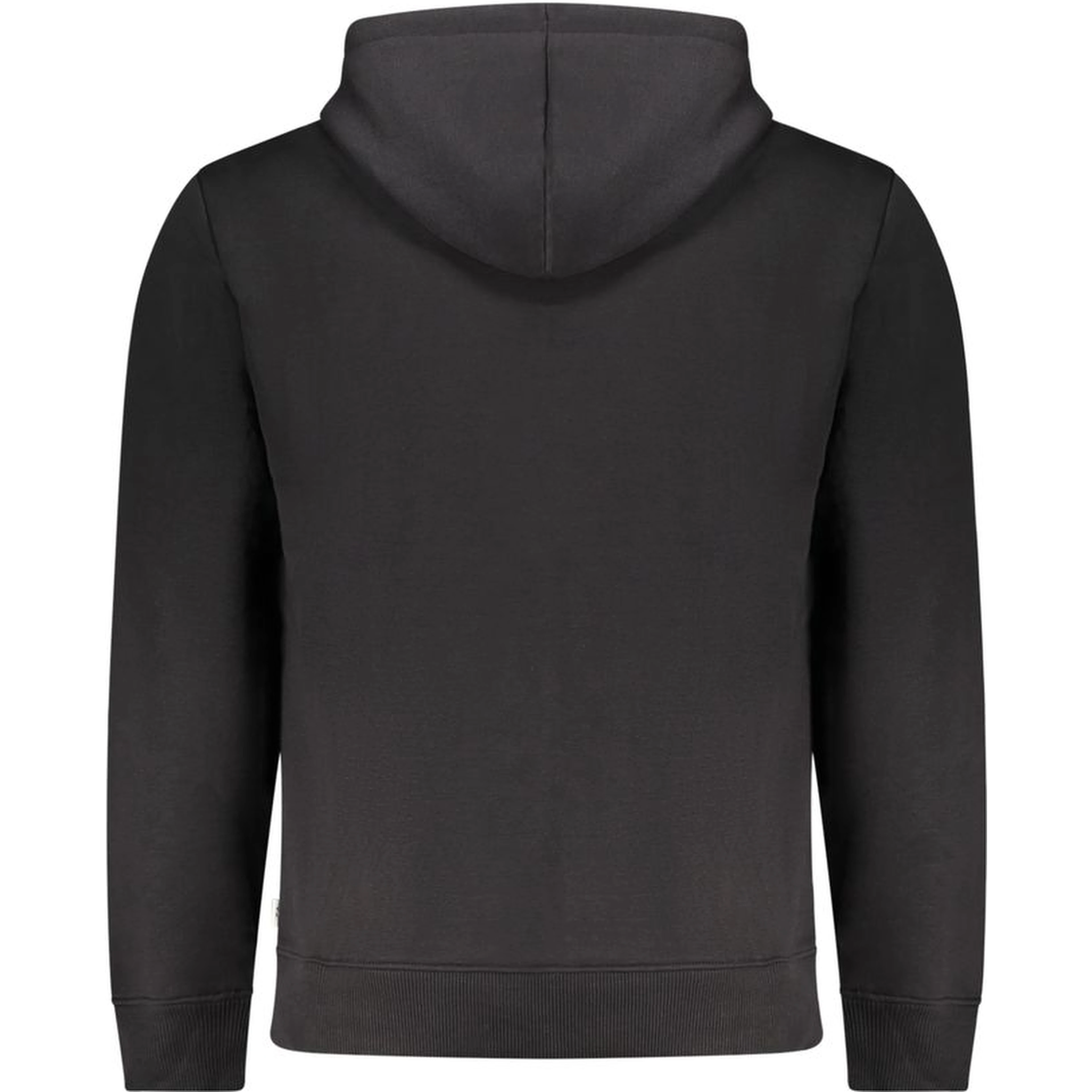 Black Polyester Men's Sweatshirt