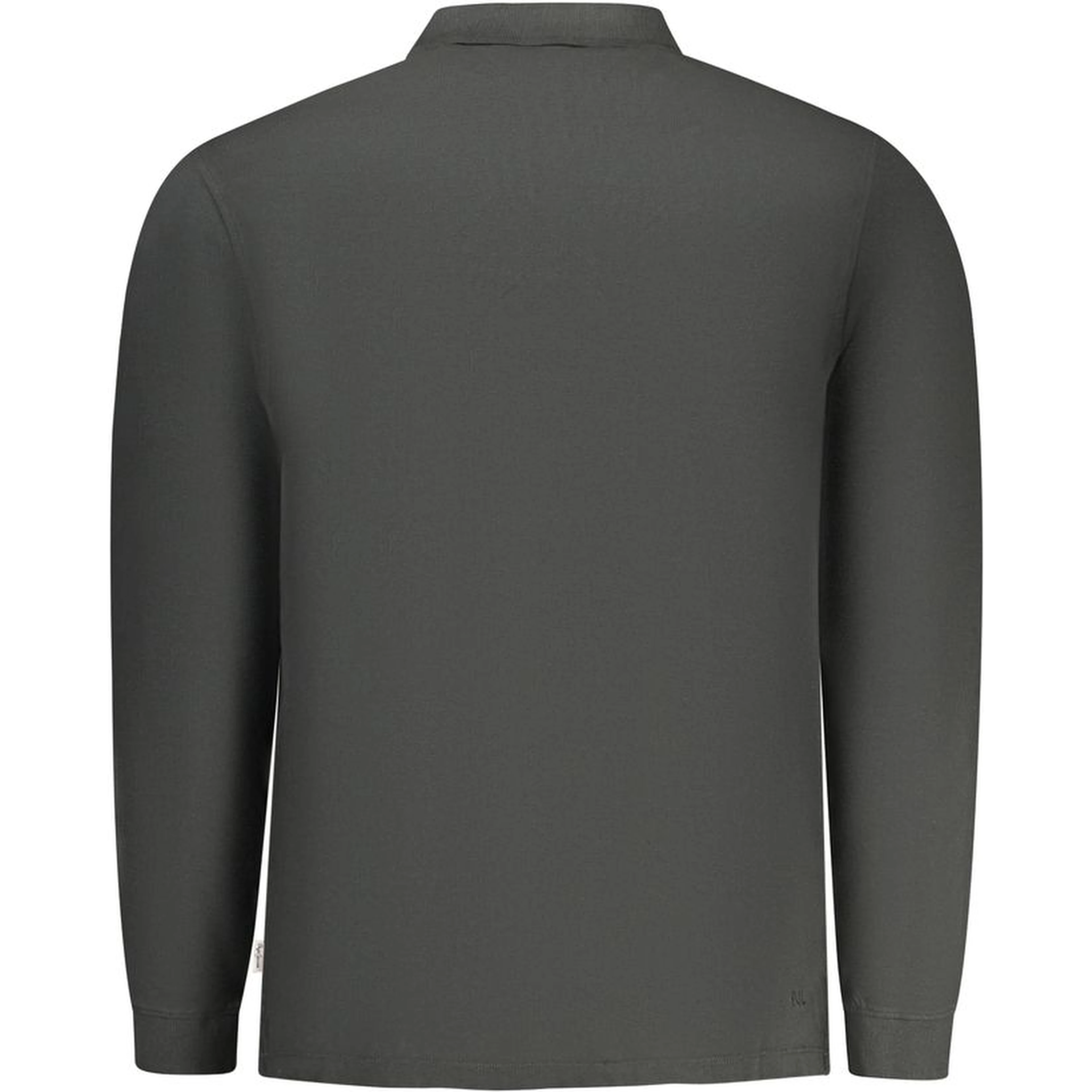 Black Cotton Polo Shirt