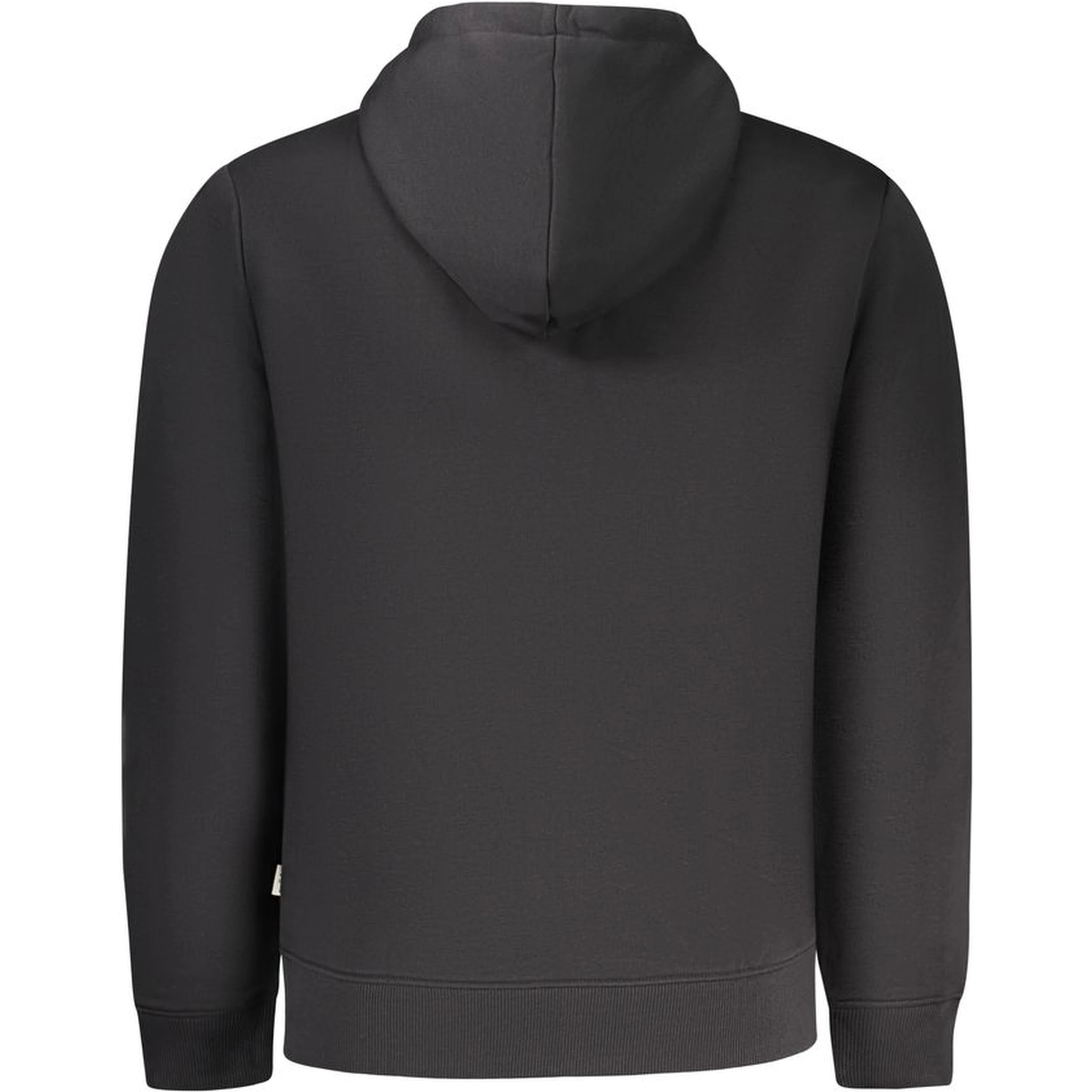 Black Cotton Men's Sweatshirt