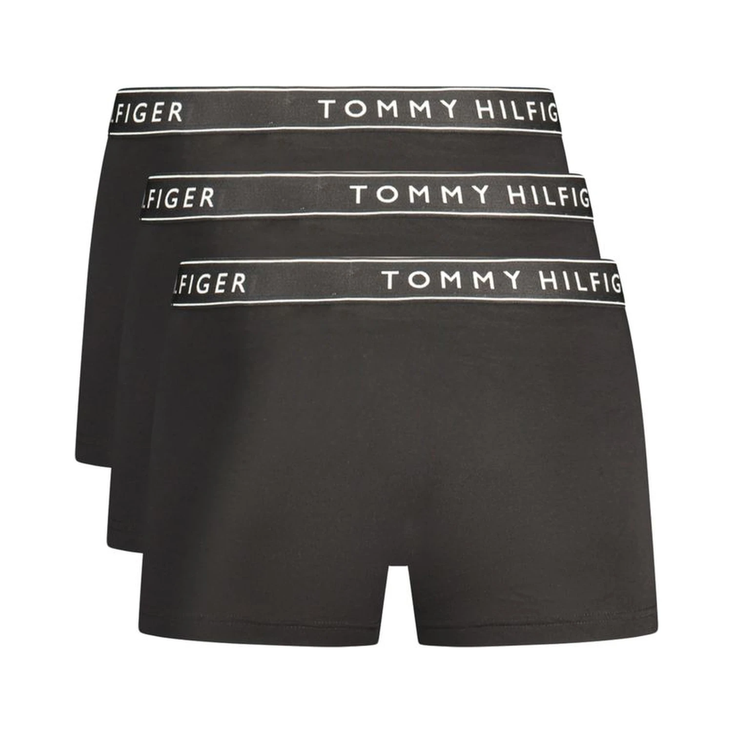 Black Cotton Men's Boxer Short
