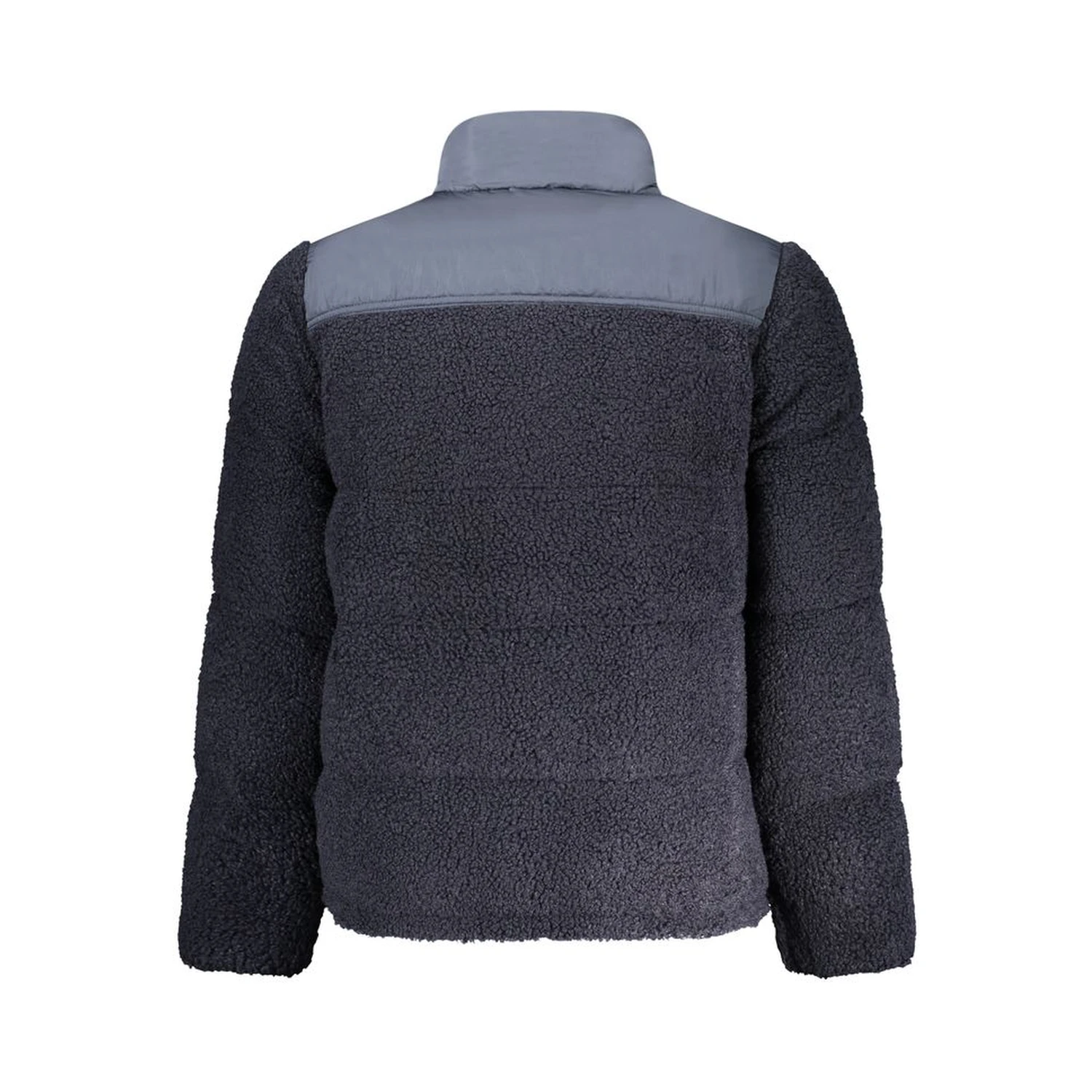 Blue Polyester Men's Jacket