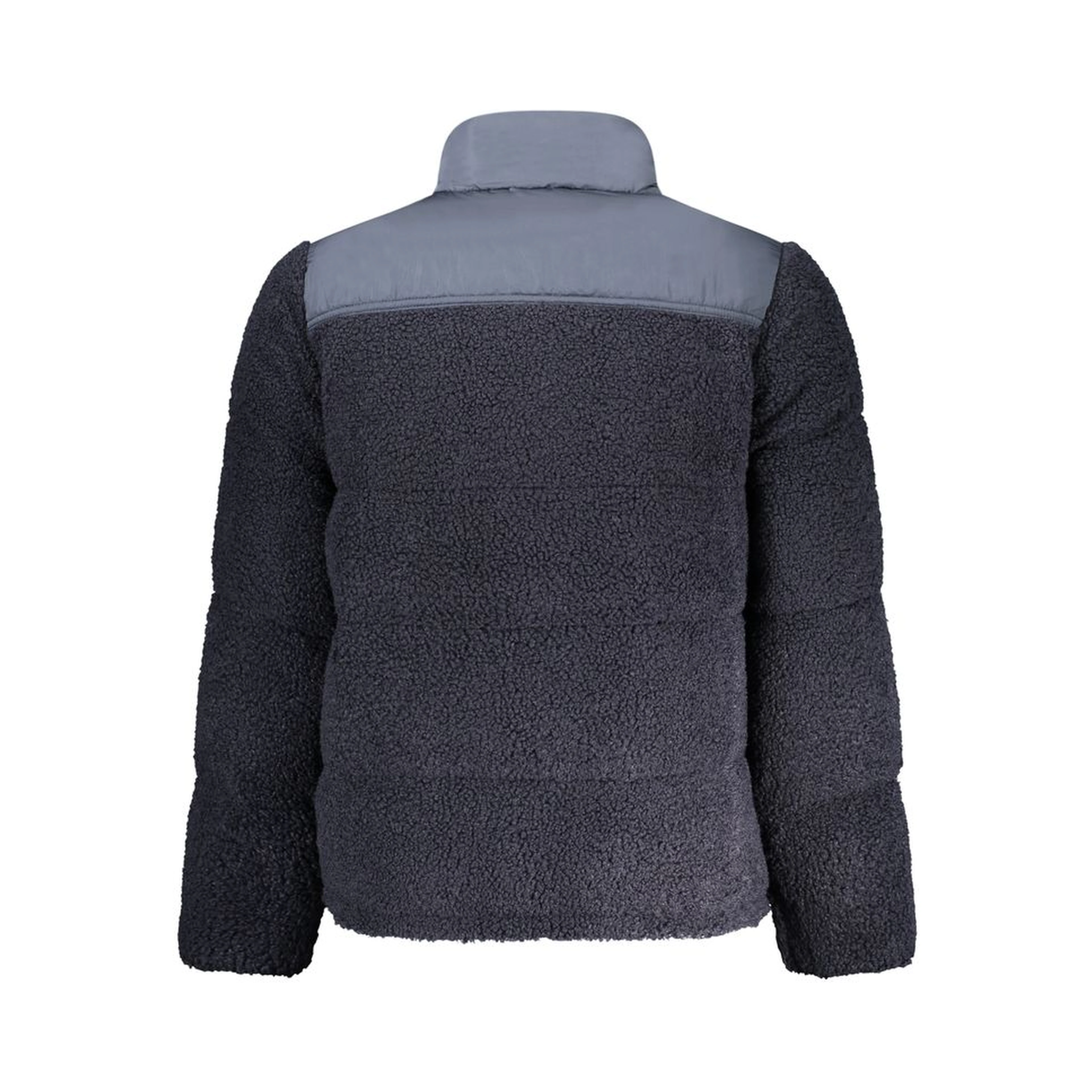 Blue Polyester Men's Jacket