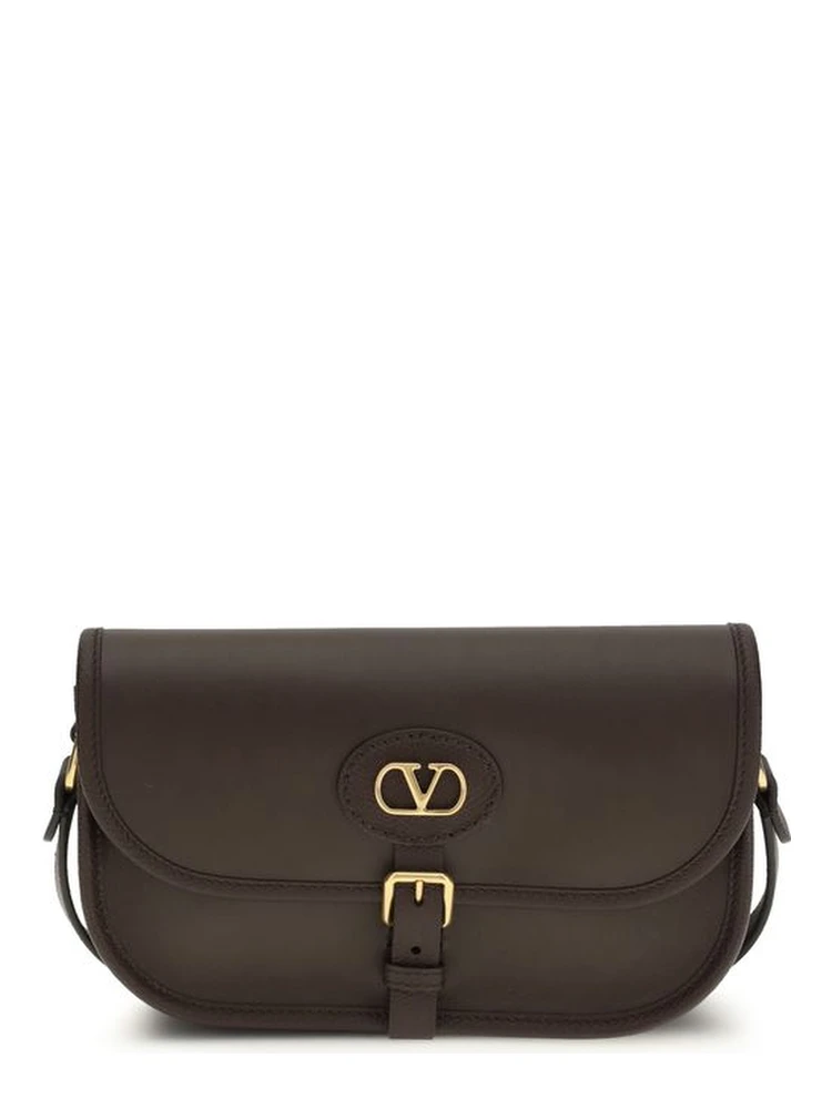 Brown Calf Leather Bos Taurus Shoulder Bag