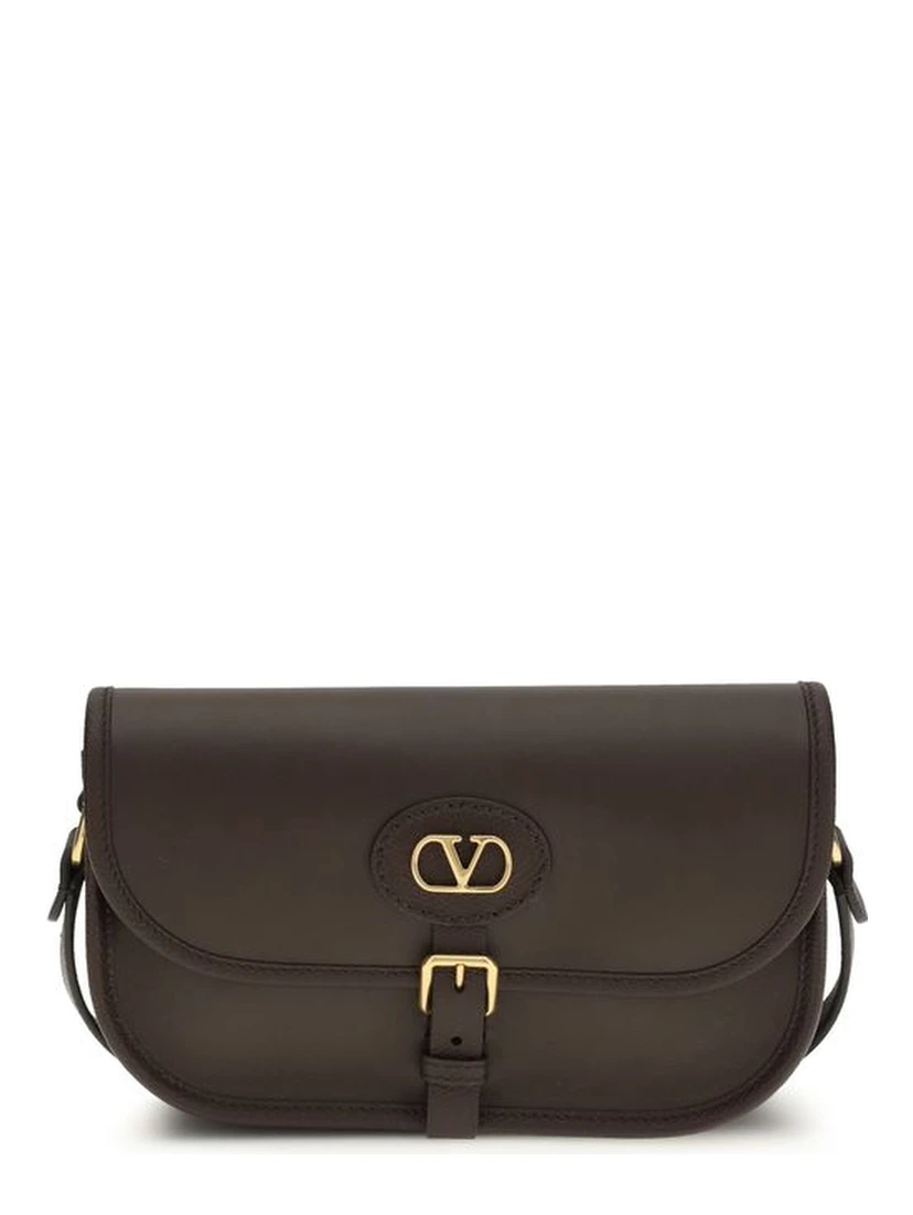 Brown Calf Leather Bos Taurus Shoulder Bag