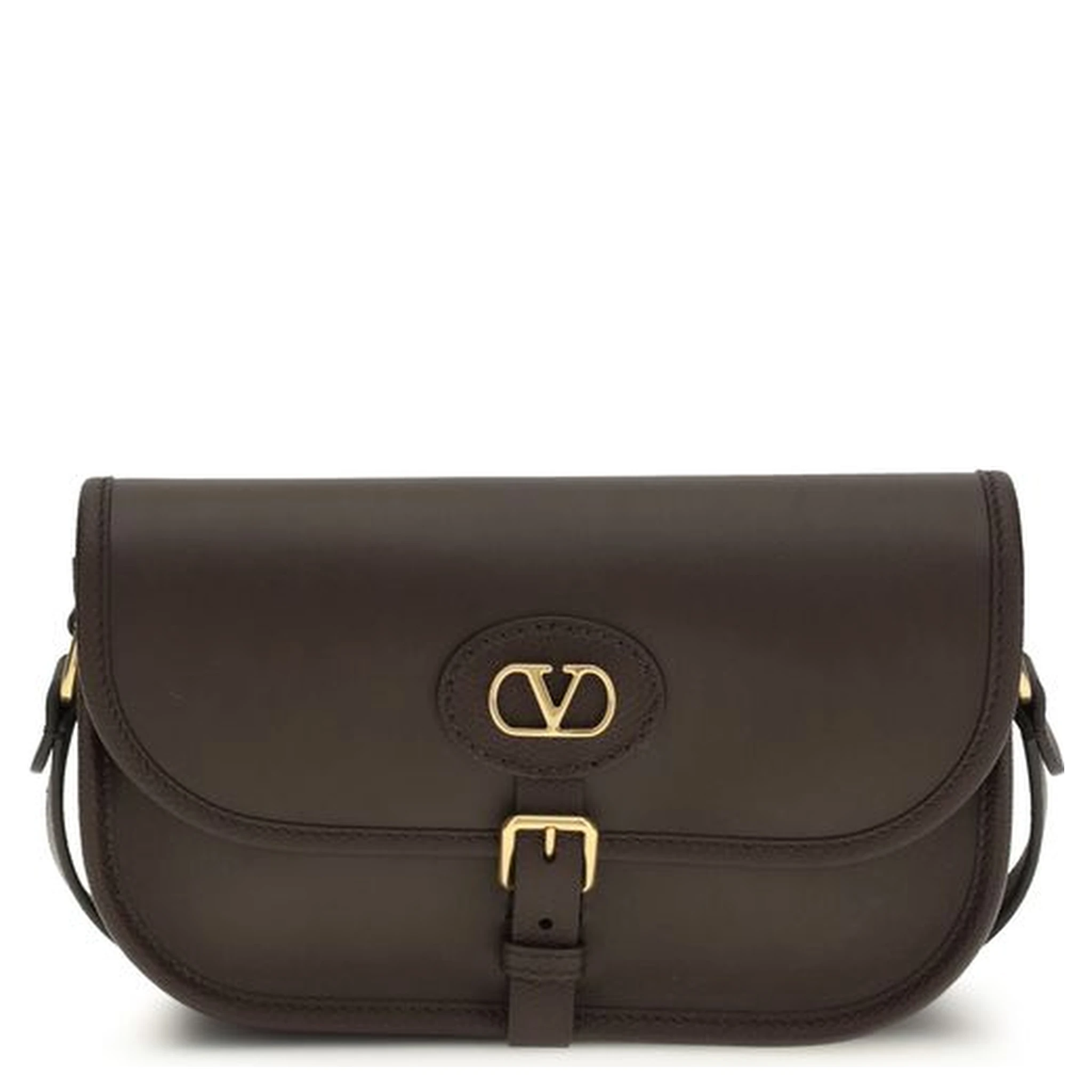 Brown Calf Leather Bos Taurus Shoulder Bag