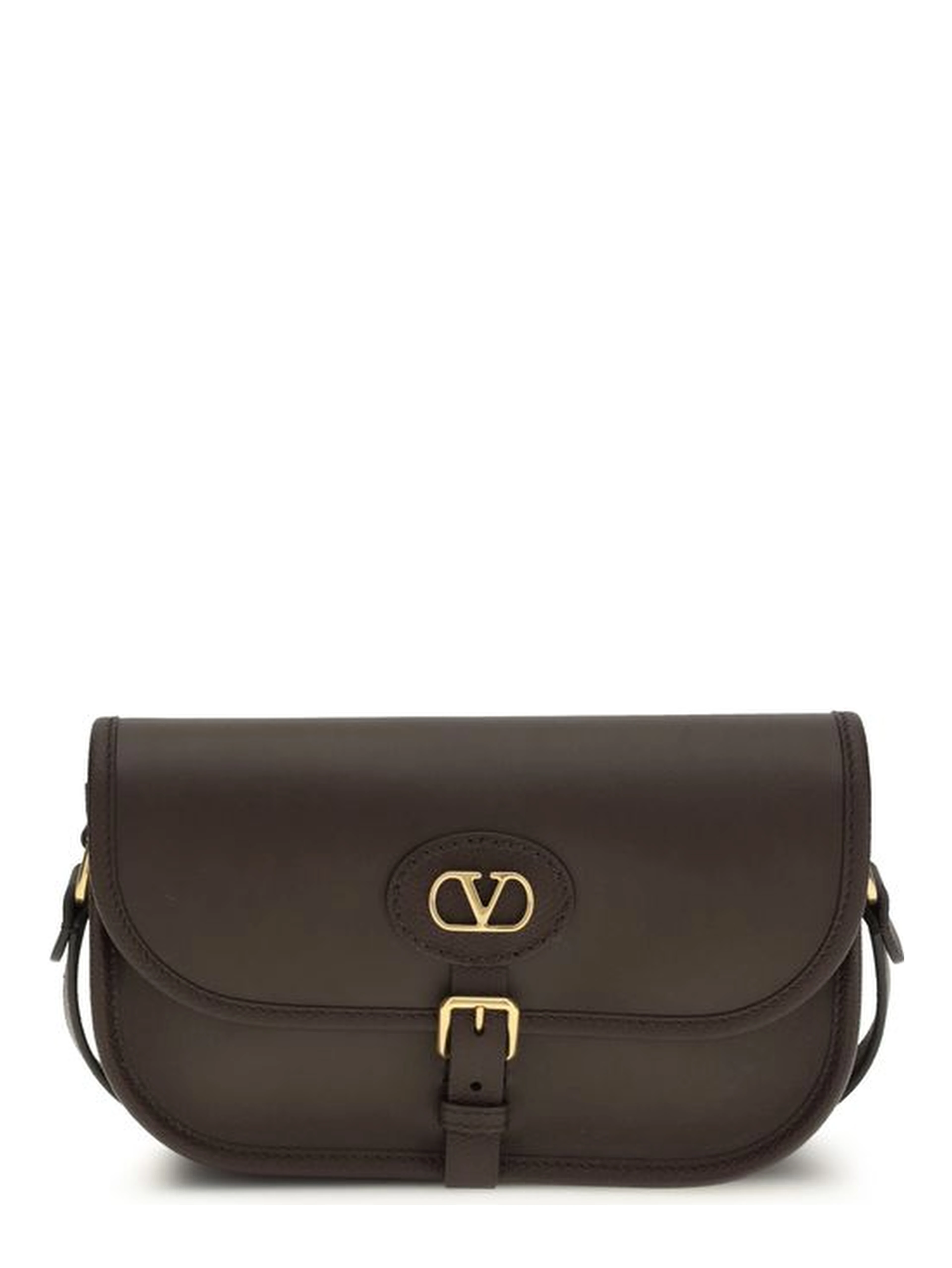 Brown Calf Leather Bos Taurus Shoulder Bag