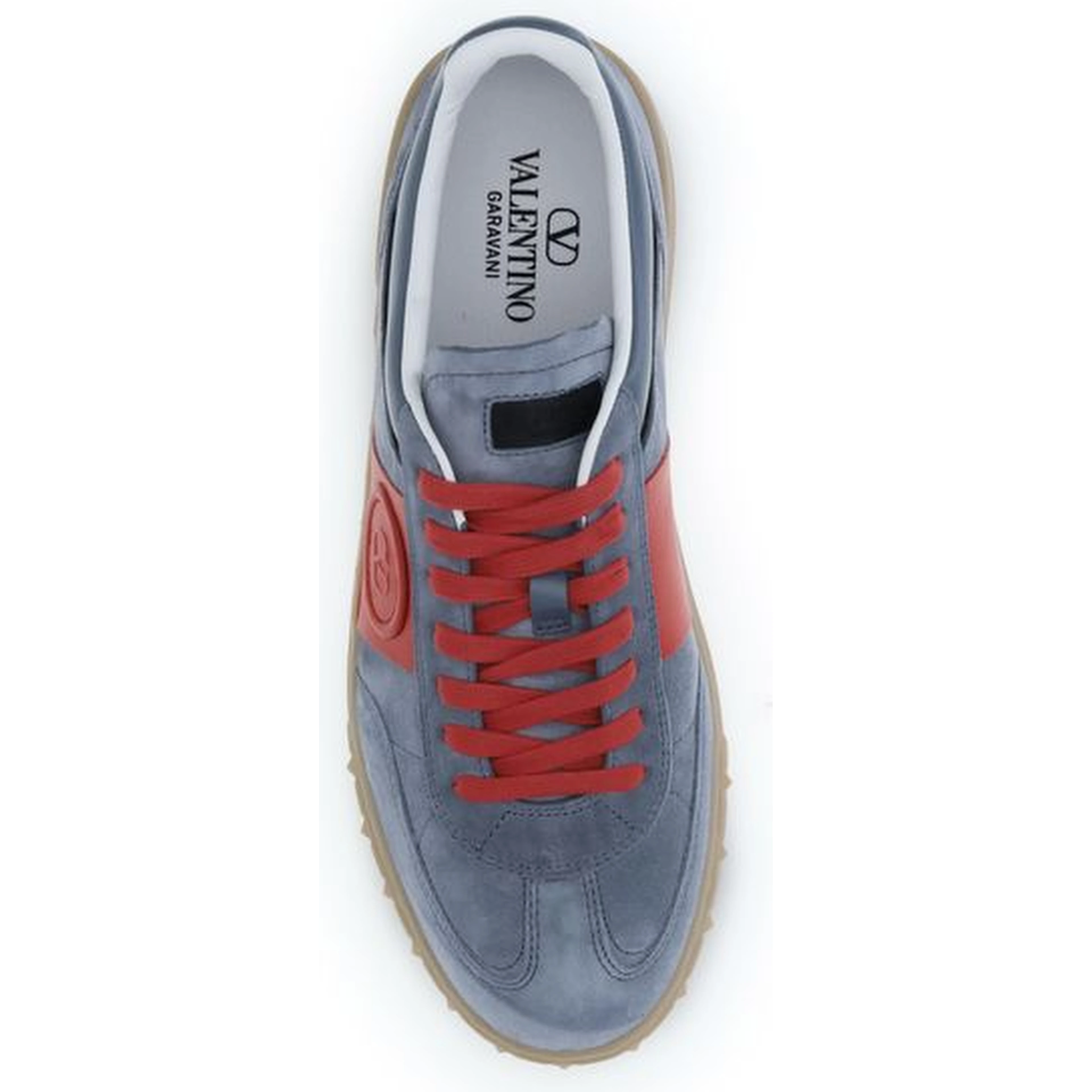Multicolor Calf Leather Bos Taurus Low Top Sneakers