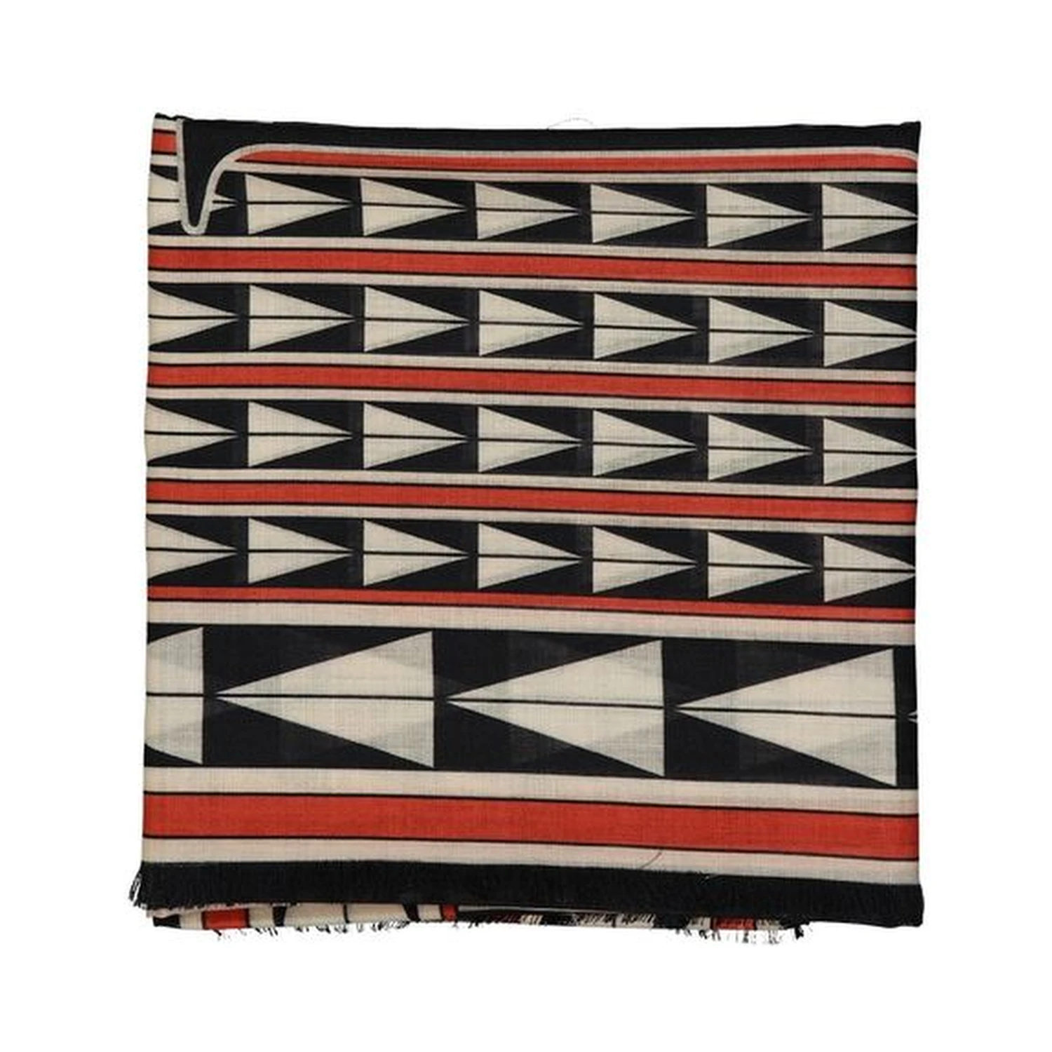 Black Wool Scarf
