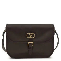 Brown Calf Leather Bos Taurus Shoulder Bag