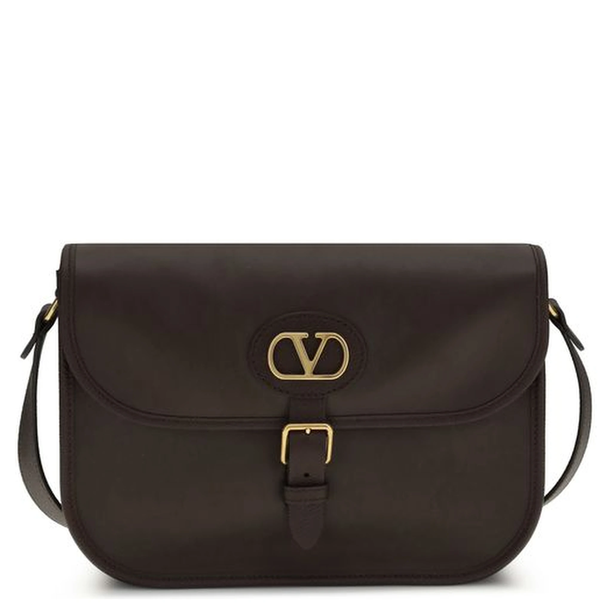 Brown Calf Leather Bos Taurus Shoulder Bag