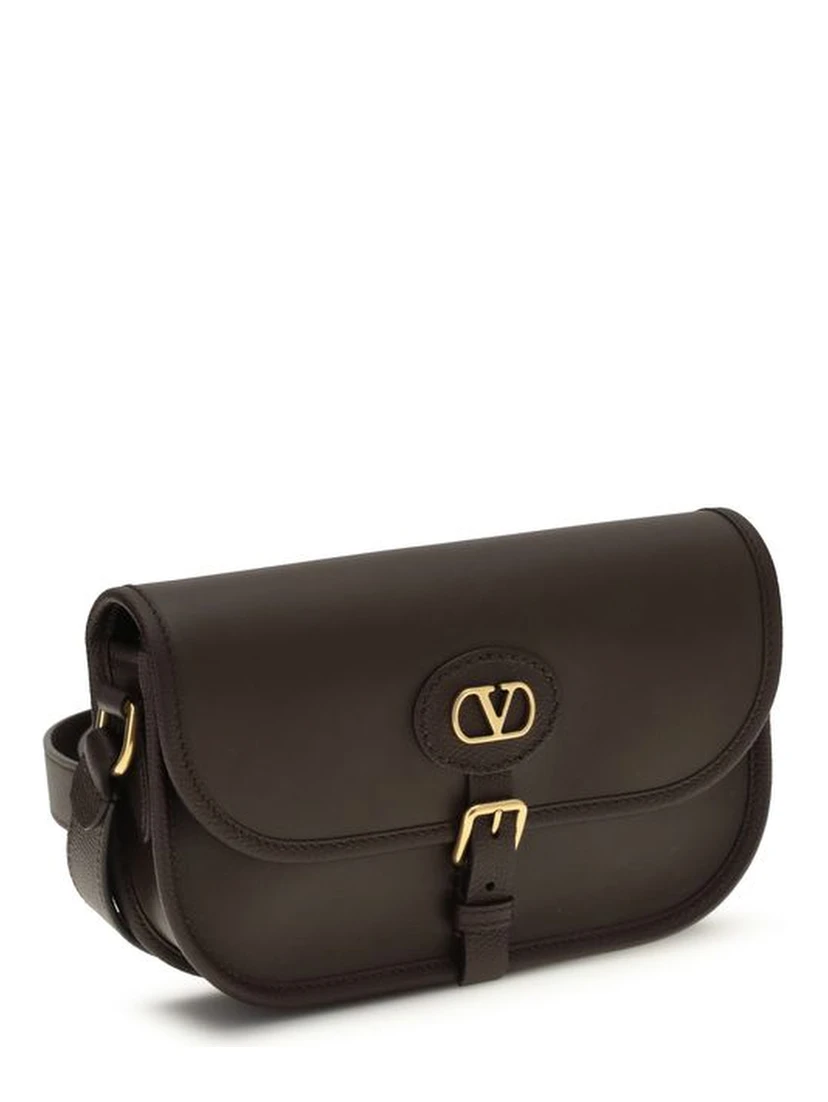 Brown Calf Leather Bos Taurus Shoulder Bag