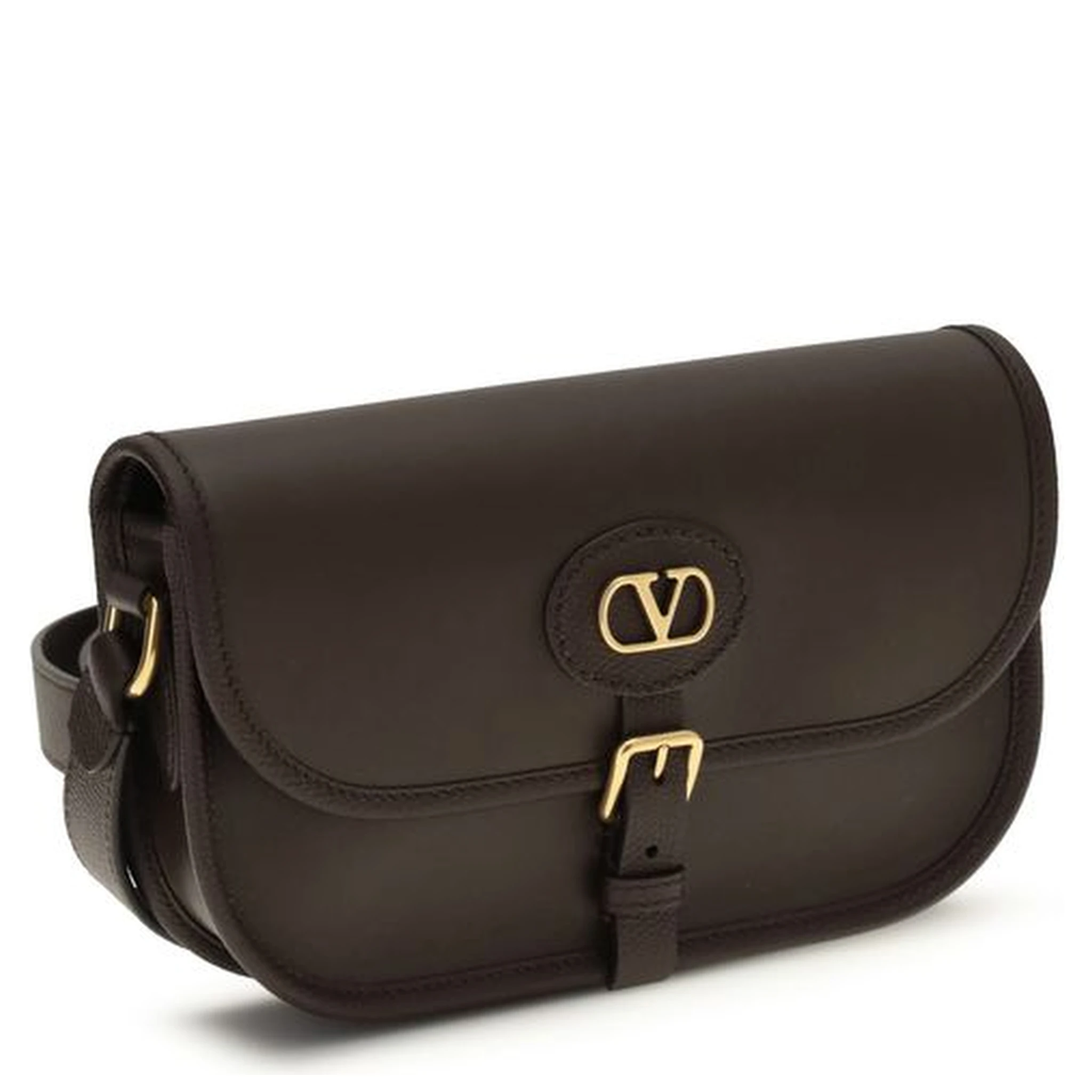 Brown Calf Leather Bos Taurus Shoulder Bag