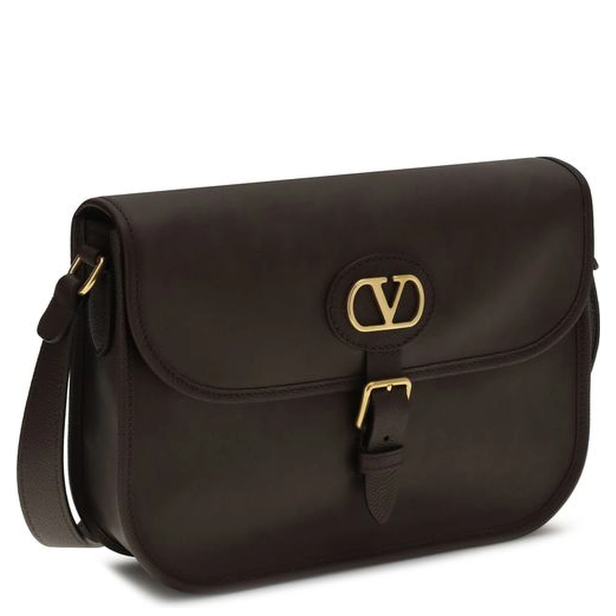 Brown Calf Leather Bos Taurus Shoulder Bag