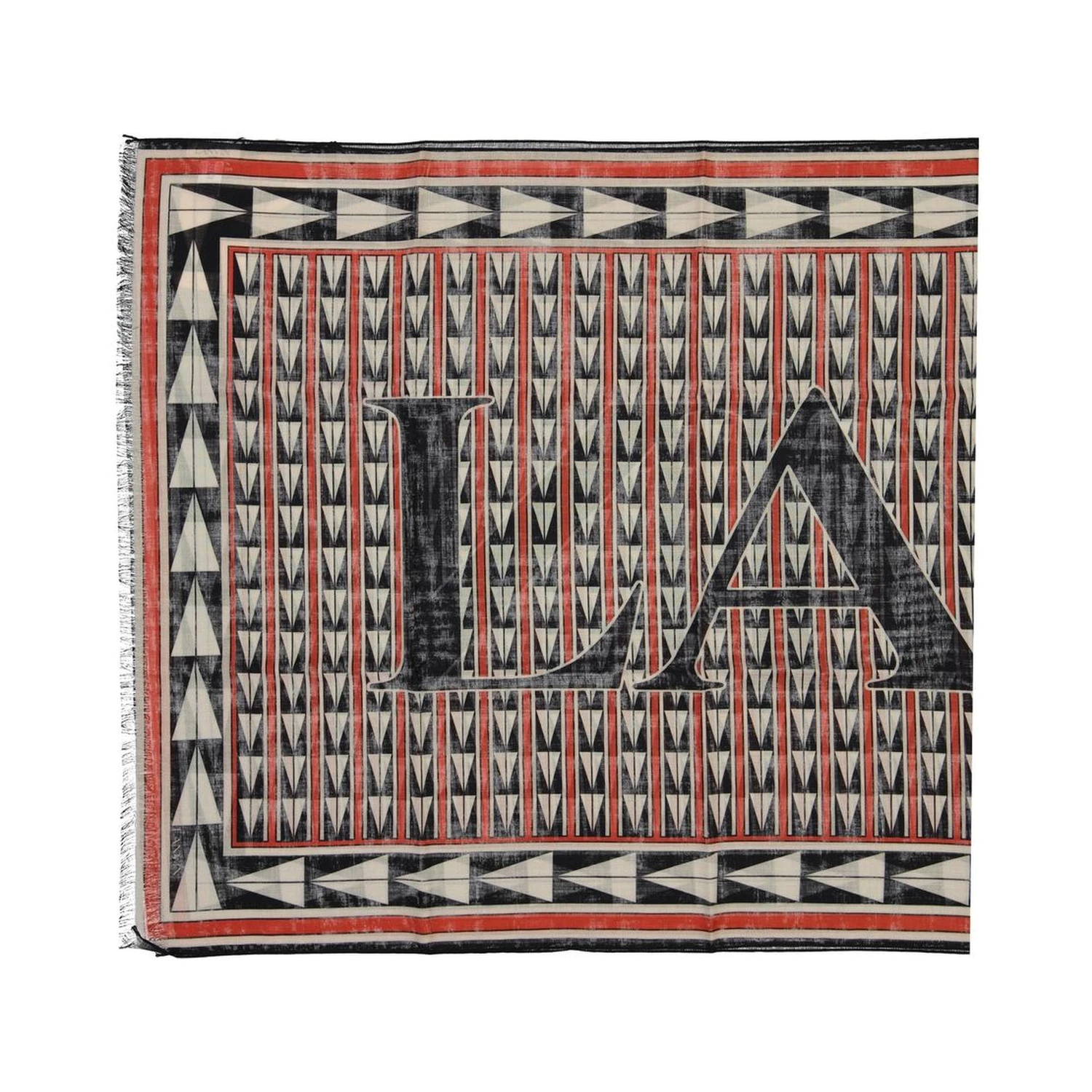 Black Wool Scarf